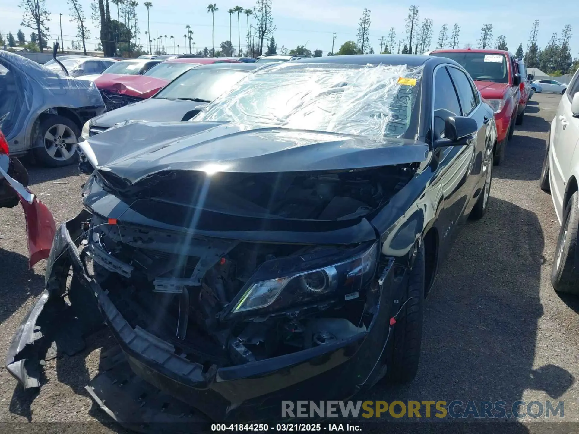 2 Photograph of a damaged car 2G11Z5S32K9134315 CHEVROLET IMPALA 2019
