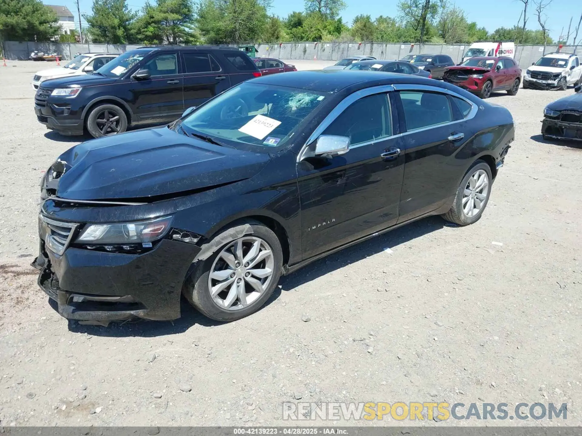 2 Photograph of a damaged car 2G11Z5S33K9103669 CHEVROLET IMPALA 2019