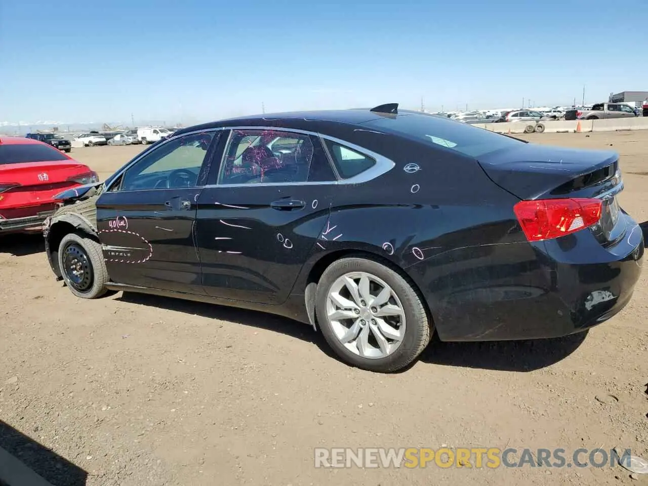2 Photograph of a damaged car 2G11Z5S33K9113330 CHEVROLET IMPALA 2019