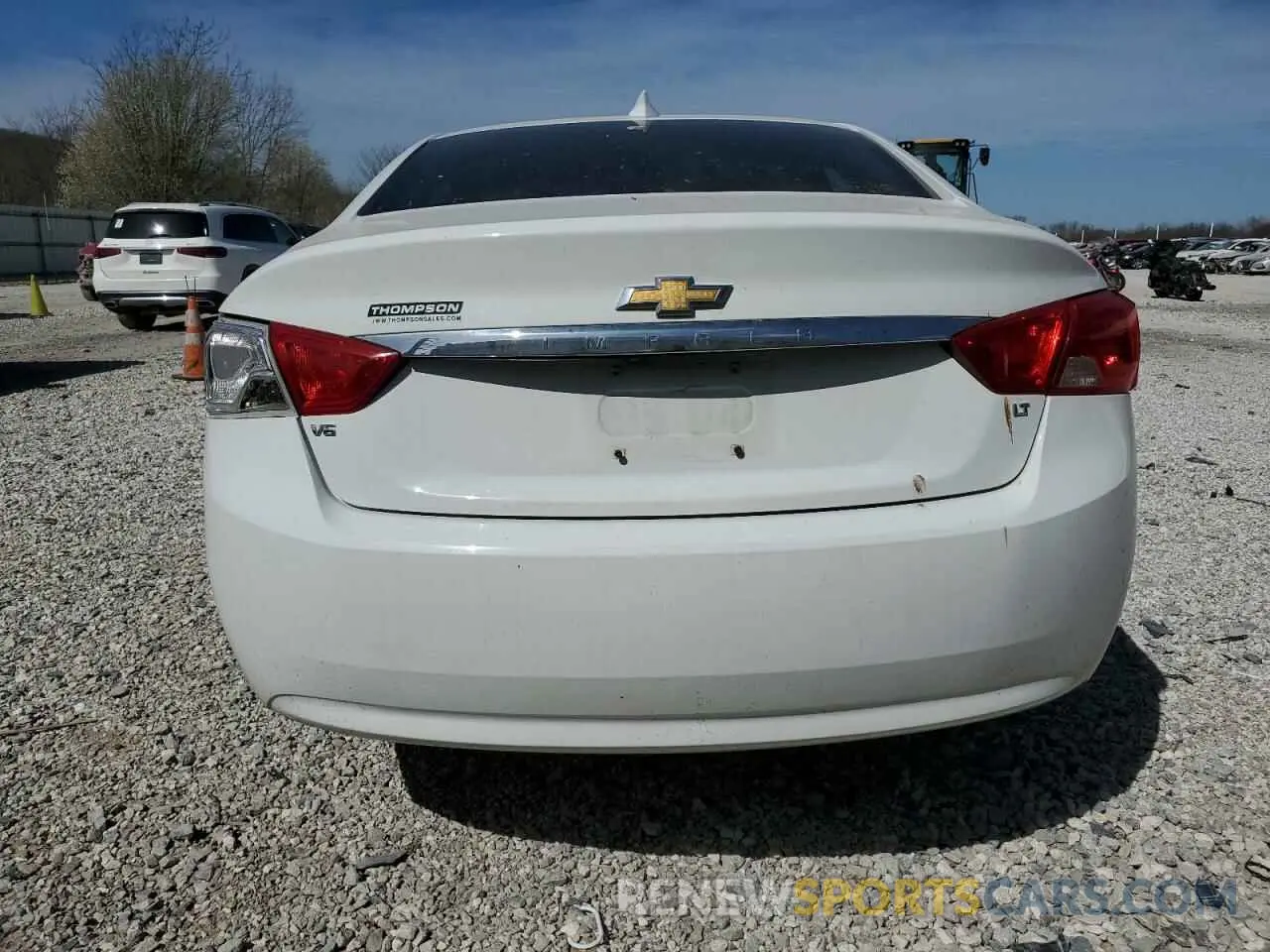 6 Photograph of a damaged car 2G11Z5S34K9112106 CHEVROLET IMPALA 2019