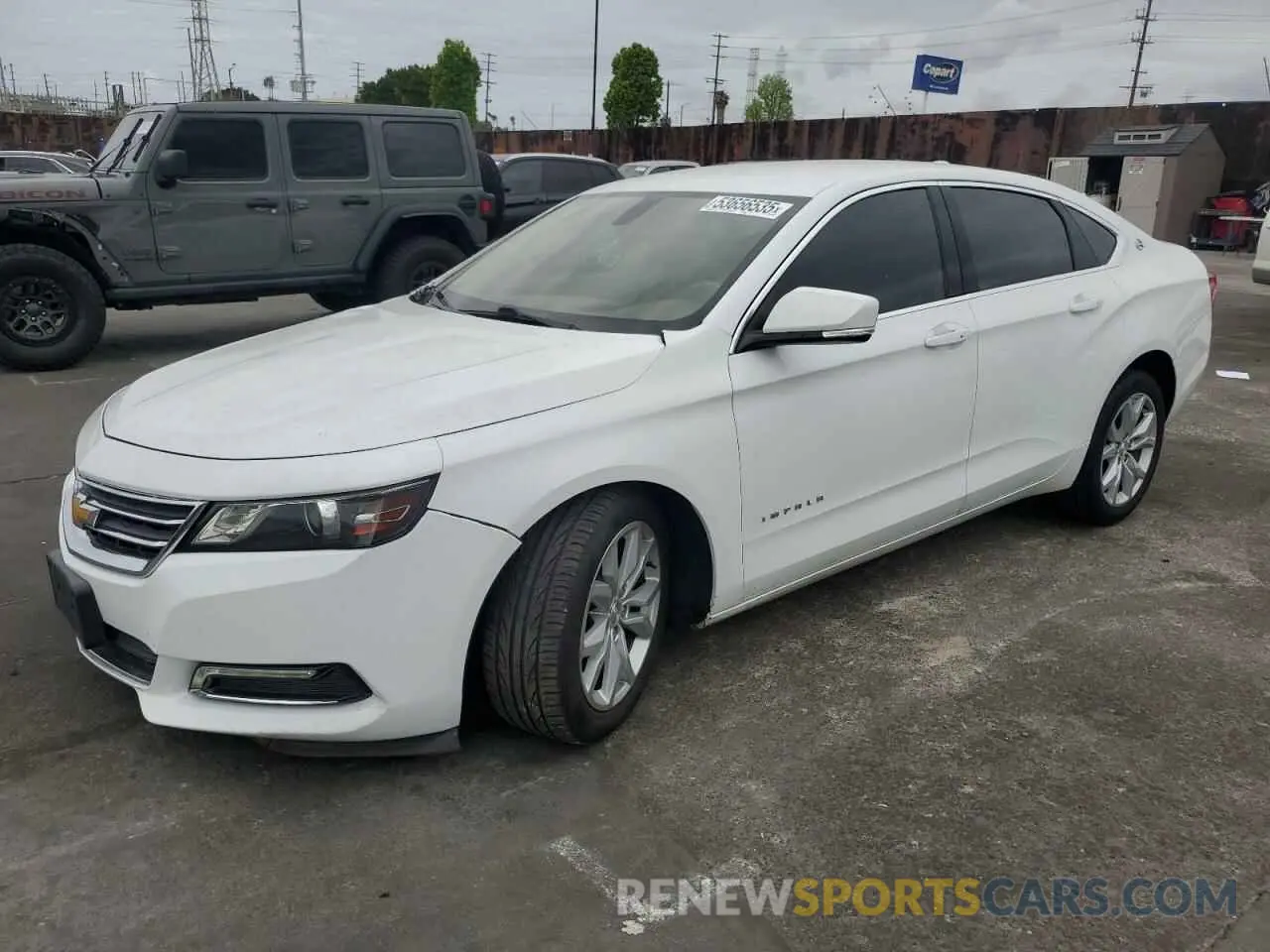 1 Photograph of a damaged car 2G11Z5S34K9114163 CHEVROLET IMPALA 2019