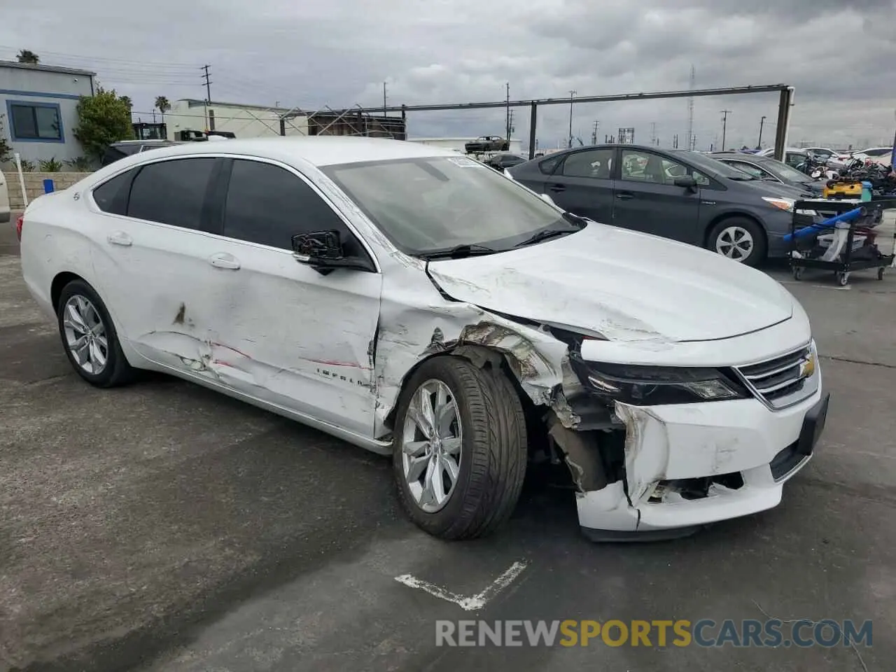 4 Photograph of a damaged car 2G11Z5S34K9114163 CHEVROLET IMPALA 2019