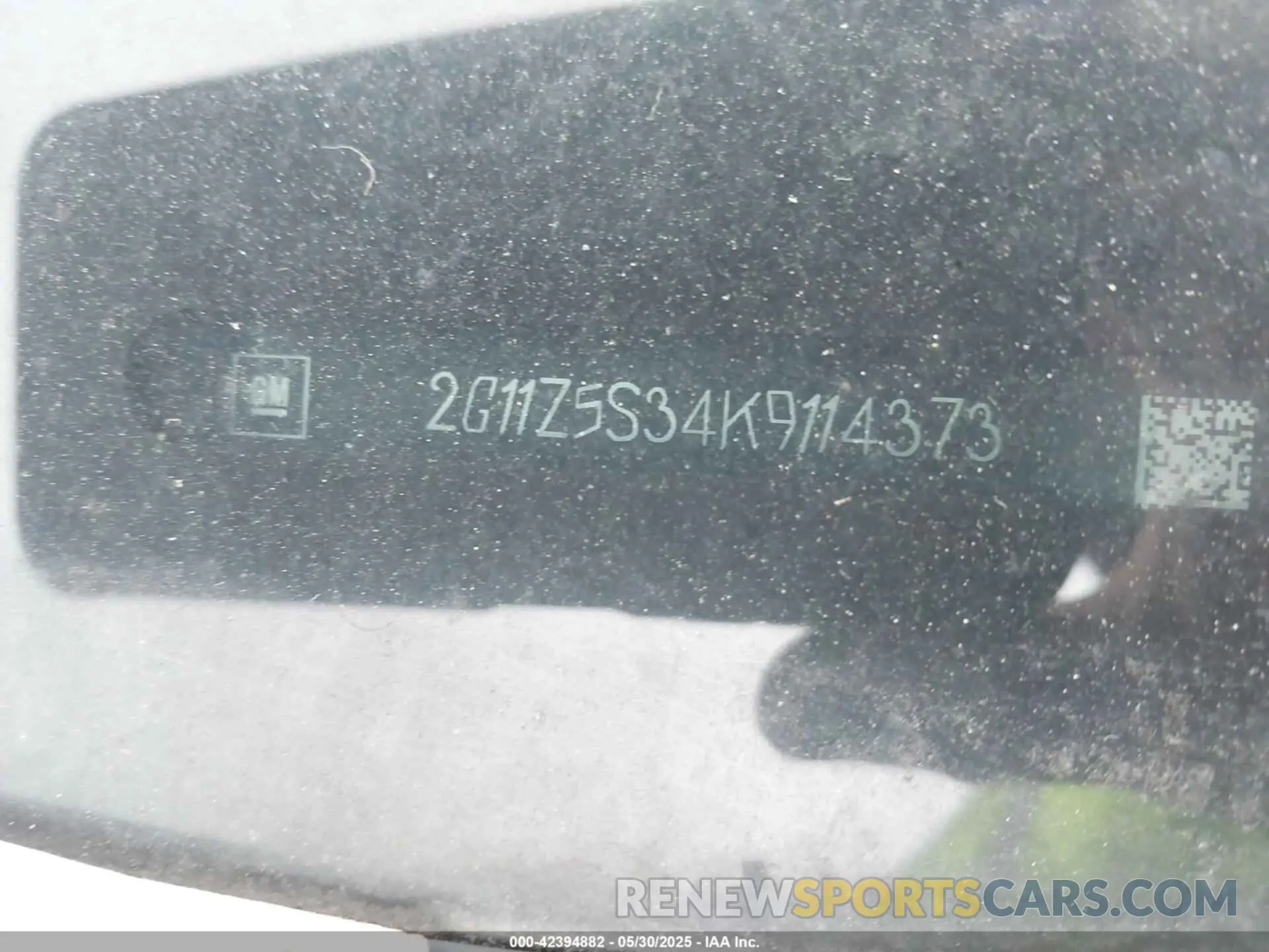 17 Photograph of a damaged car 2G11Z5S34K9114373 CHEVROLET IMPALA 2019