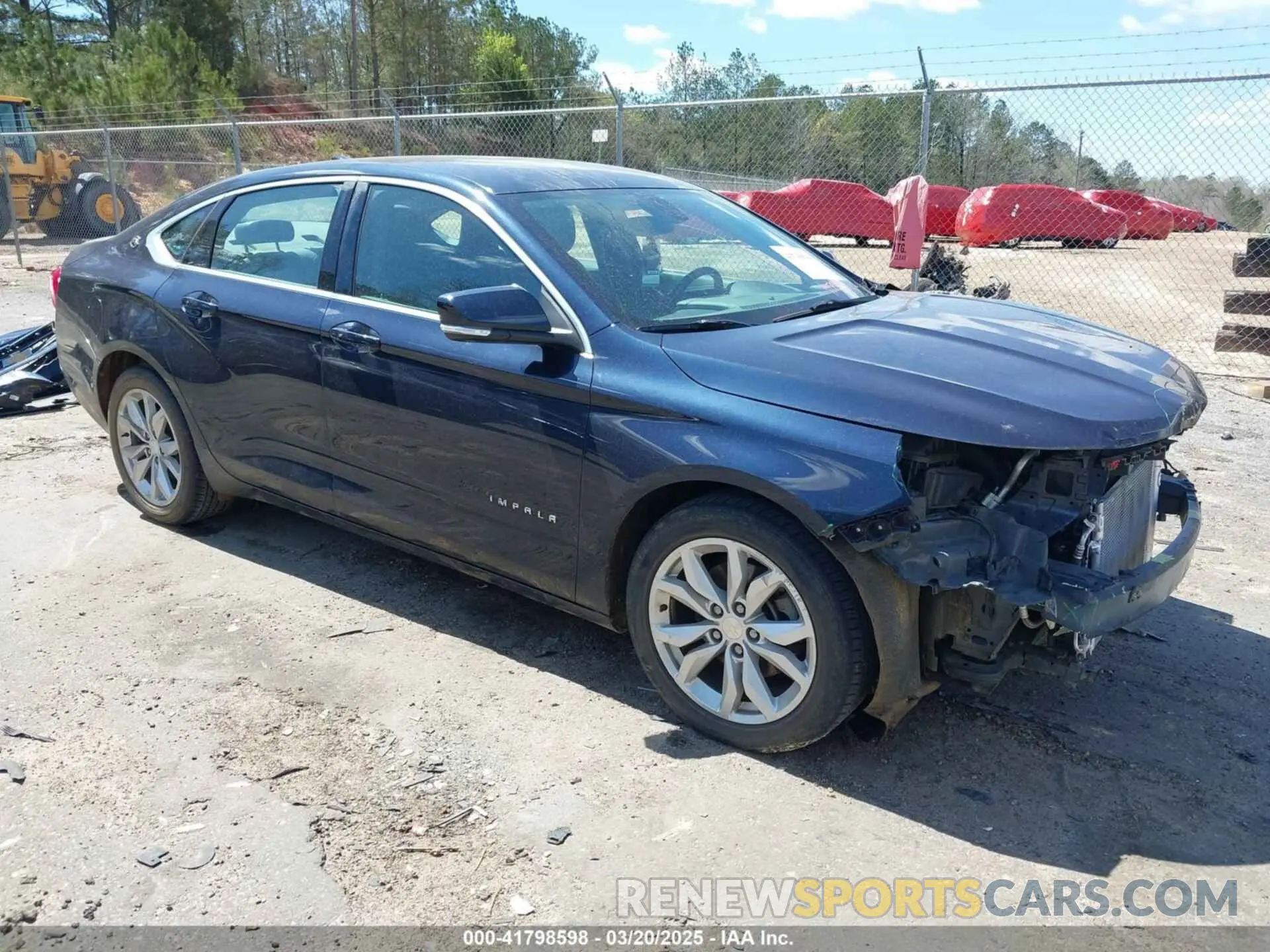 1 Photograph of a damaged car 2G11Z5S34K9119704 CHEVROLET IMPALA 2019