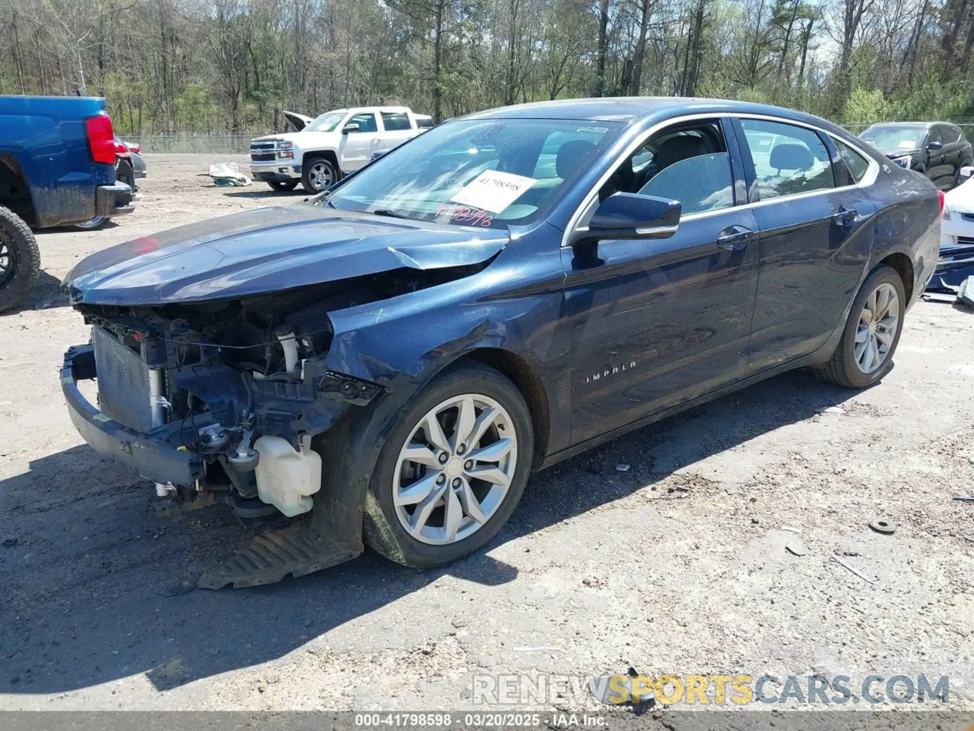 2 Photograph of a damaged car 2G11Z5S34K9119704 CHEVROLET IMPALA 2019