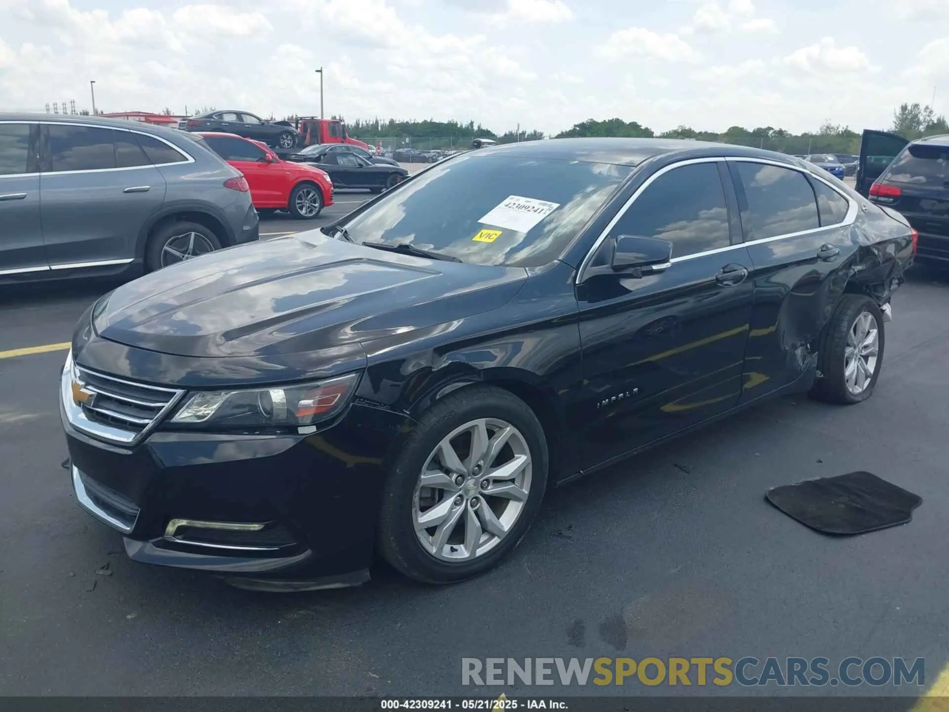 2 Photograph of a damaged car 2G11Z5S36K9107165 CHEVROLET IMPALA 2019