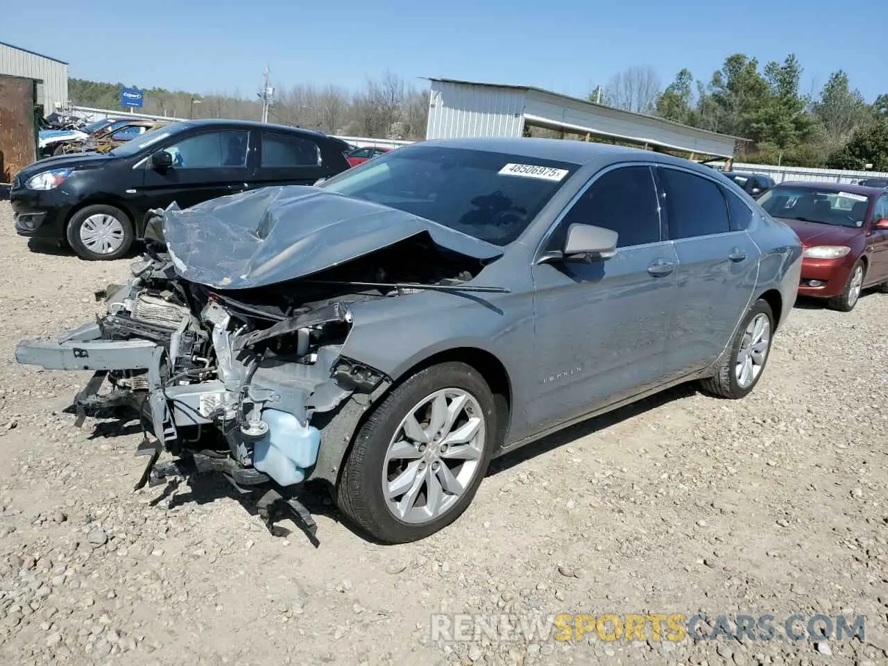 1 Photograph of a damaged car 2G11Z5S36K9113693 CHEVROLET IMPALA 2019