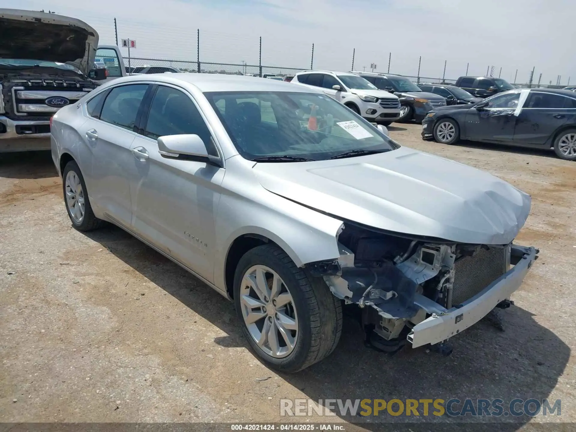 1 Photograph of a damaged car 2G11Z5S38K9131516 CHEVROLET IMPALA 2019
