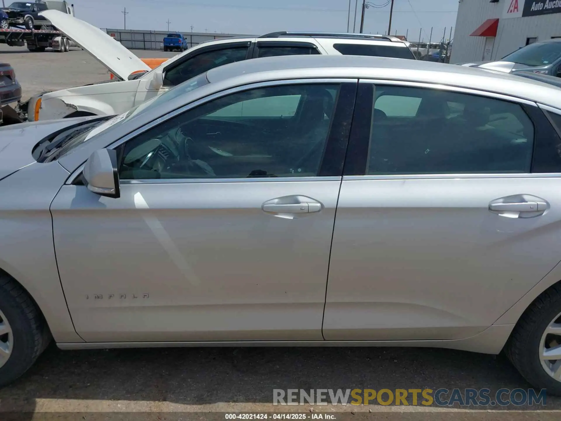 15 Photograph of a damaged car 2G11Z5S38K9131516 CHEVROLET IMPALA 2019