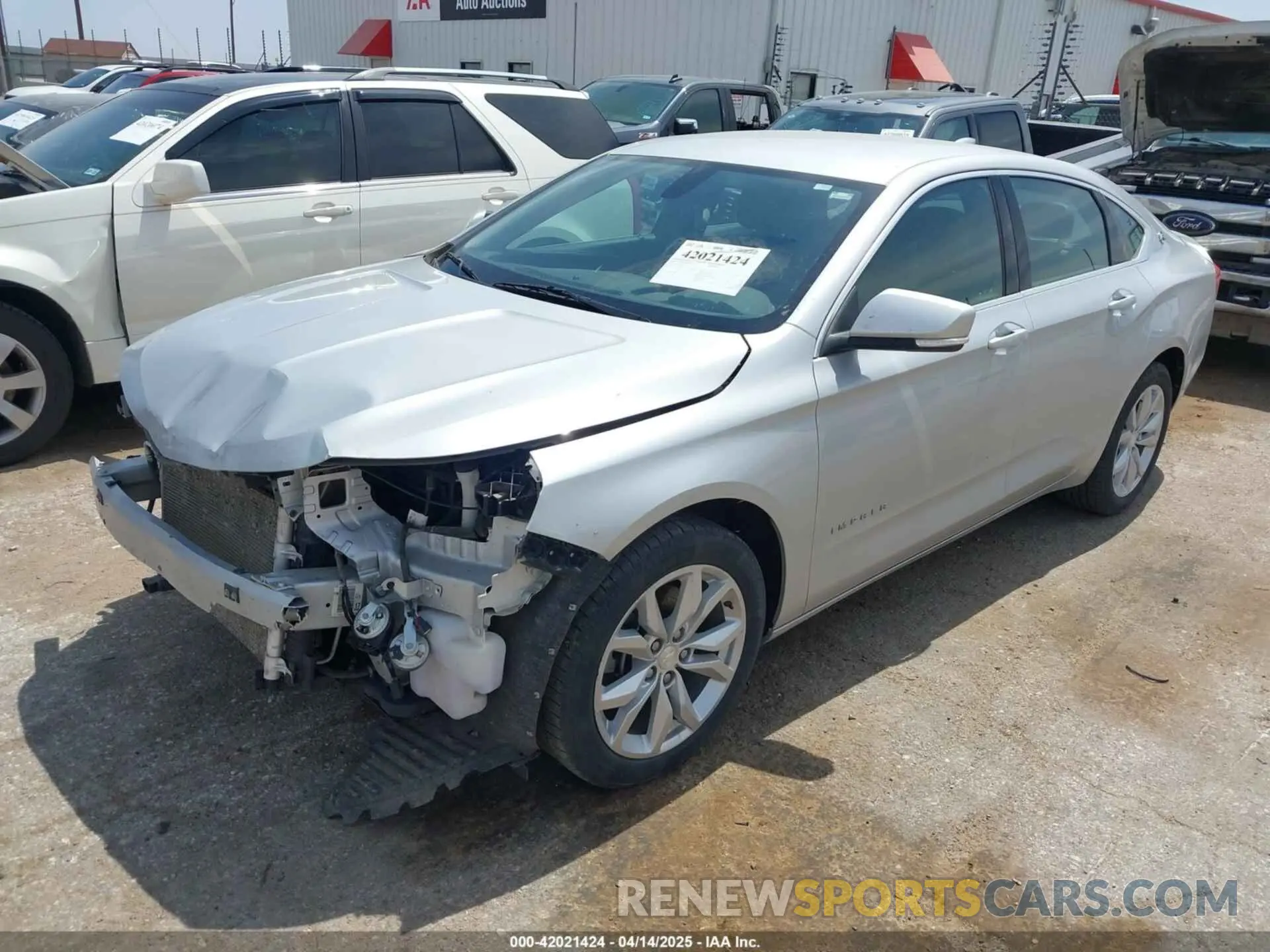 2 Photograph of a damaged car 2G11Z5S38K9131516 CHEVROLET IMPALA 2019