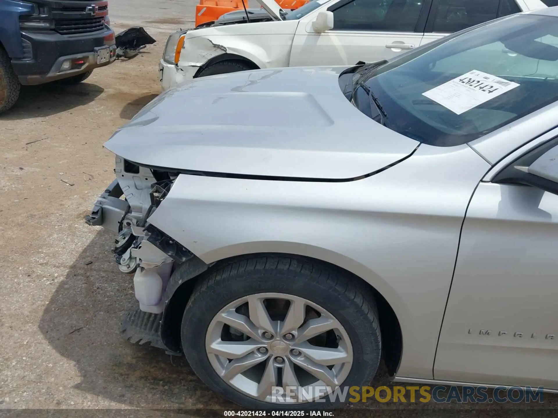 6 Photograph of a damaged car 2G11Z5S38K9131516 CHEVROLET IMPALA 2019