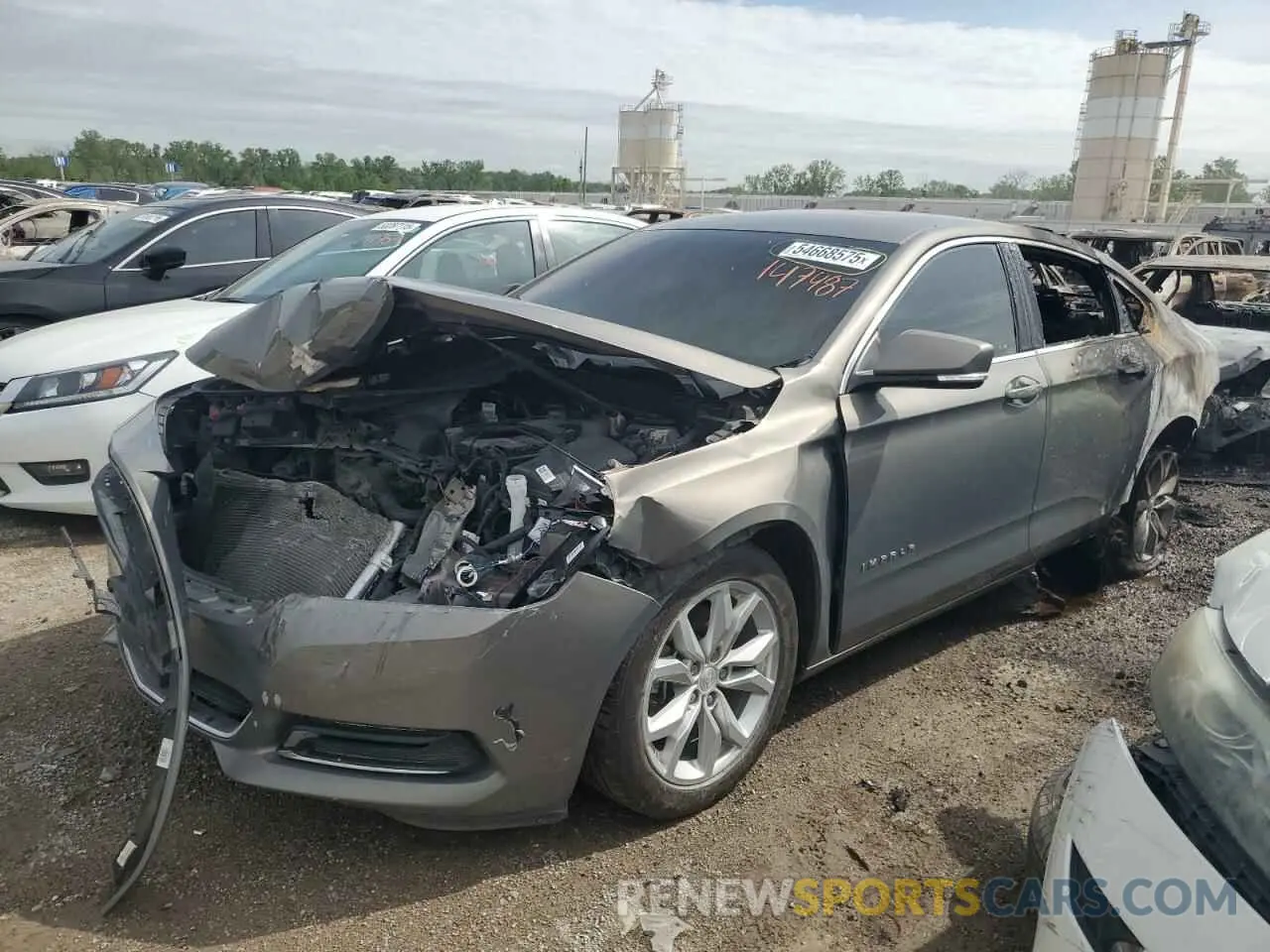 1 Photograph of a damaged car 2G11Z5S38K9147487 CHEVROLET IMPALA 2019