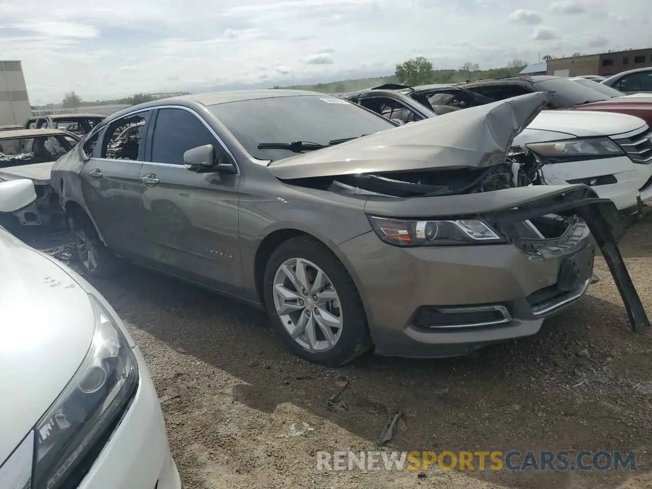 4 Photograph of a damaged car 2G11Z5S38K9147487 CHEVROLET IMPALA 2019