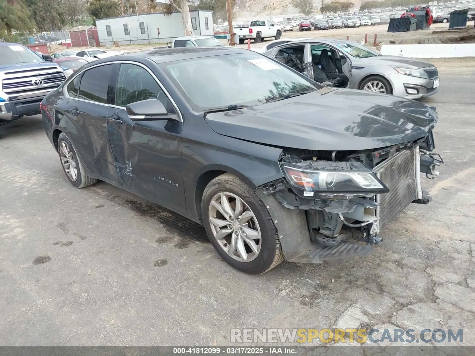 1 Photograph of a damaged car 2G11Z5S39K9103675 CHEVROLET IMPALA 2019