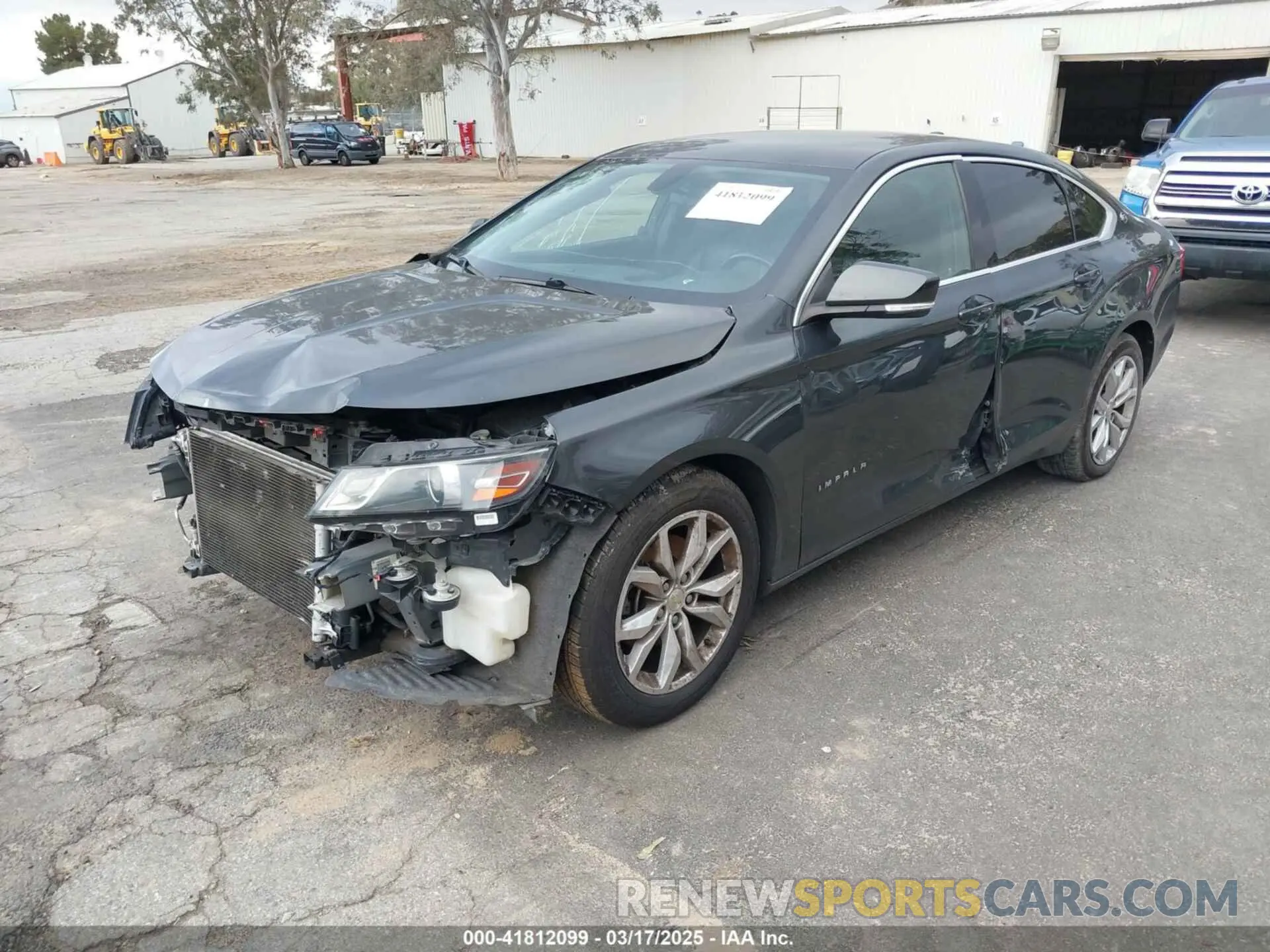2 Photograph of a damaged car 2G11Z5S39K9103675 CHEVROLET IMPALA 2019