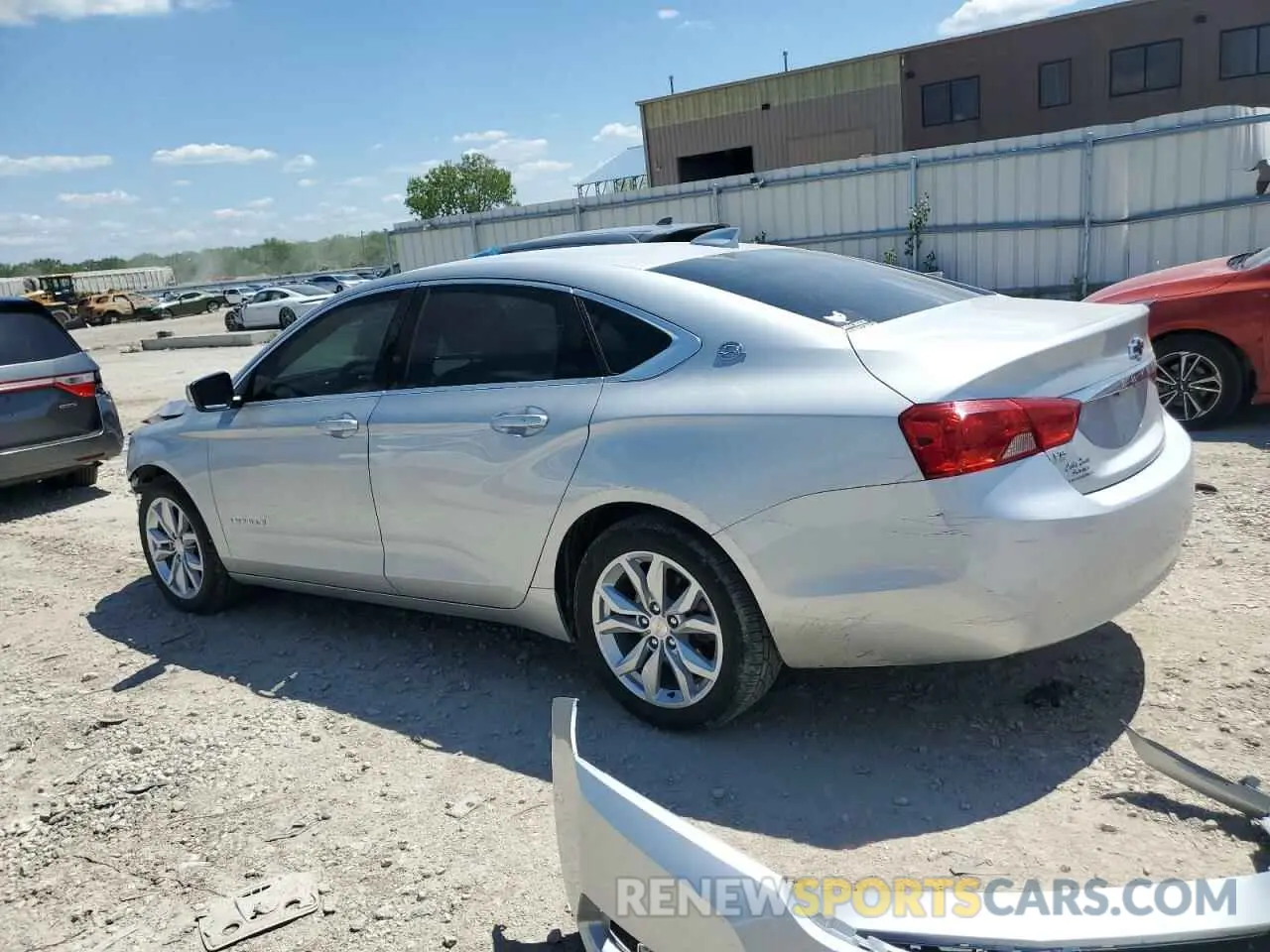 2 Photograph of a damaged car 2G11Z5S39K9132030 CHEVROLET IMPALA 2019