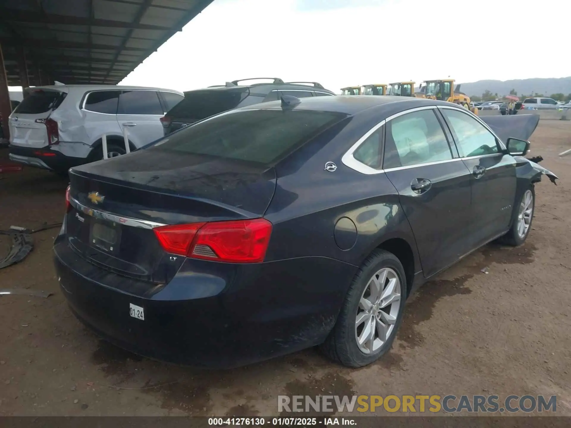 4 Photograph of a damaged car 2G11Z5SA0K9124042 CHEVROLET IMPALA 2019