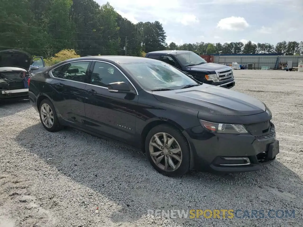 4 Photograph of a damaged car 2G11Z5SA0K9144131 CHEVROLET IMPALA 2019
