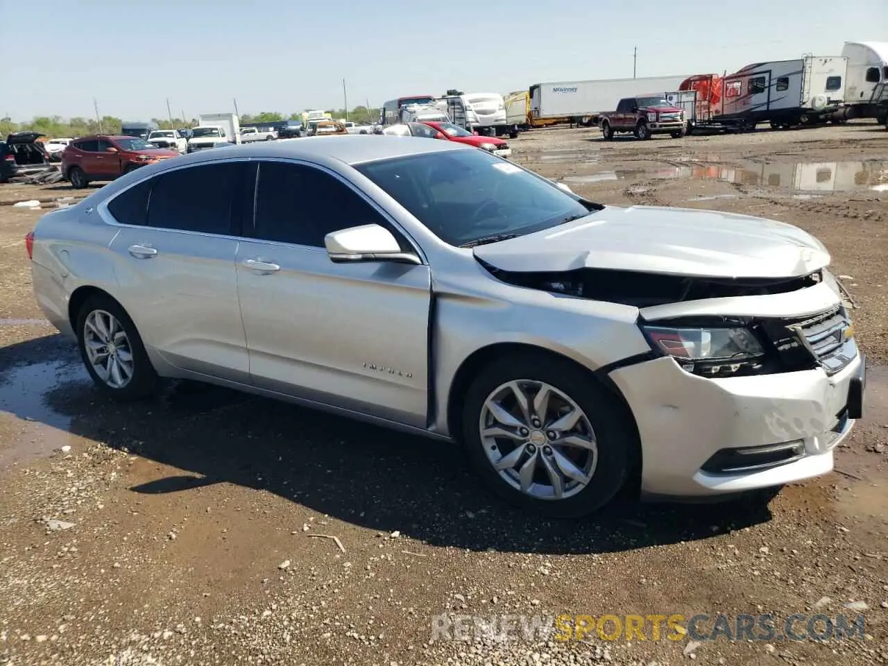 4 Photograph of a damaged car 2G11Z5SA1K9117679 CHEVROLET IMPALA 2019