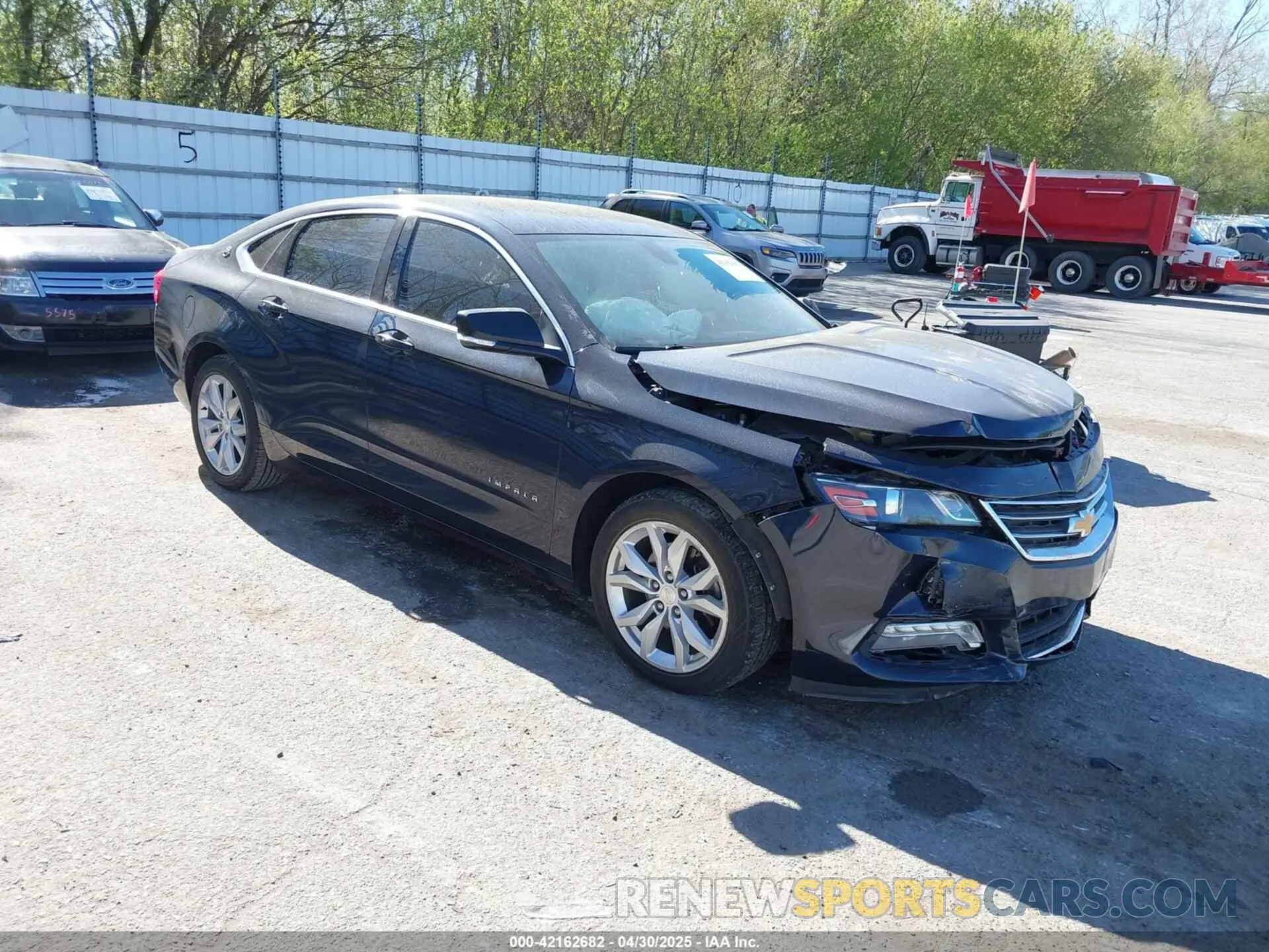 1 Photograph of a damaged car 2G11Z5SA1K9136782 CHEVROLET IMPALA 2019