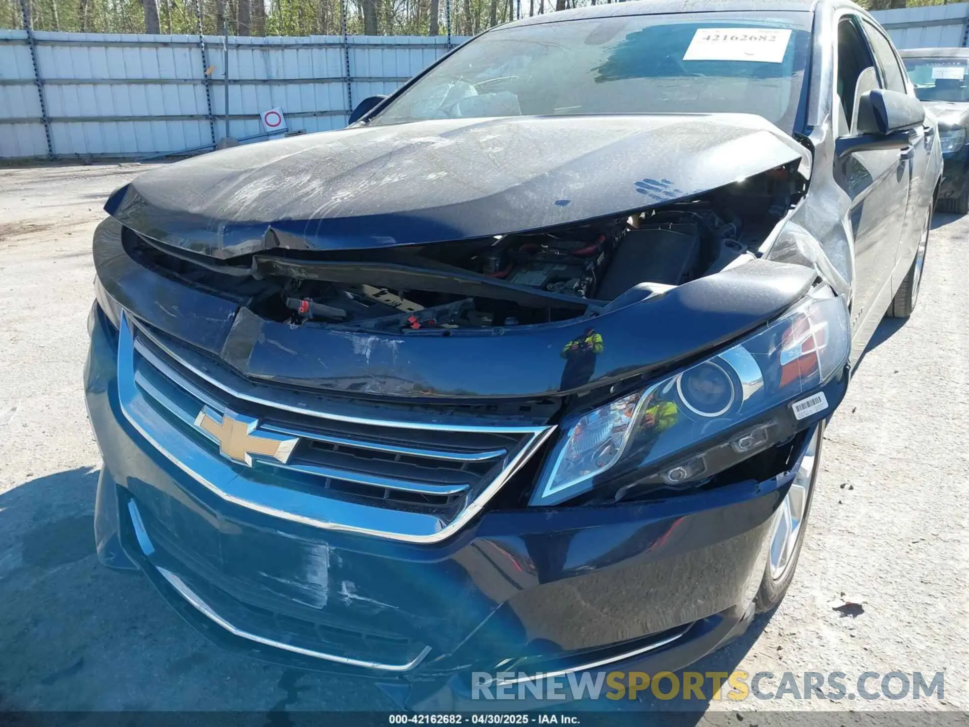 17 Photograph of a damaged car 2G11Z5SA1K9136782 CHEVROLET IMPALA 2019