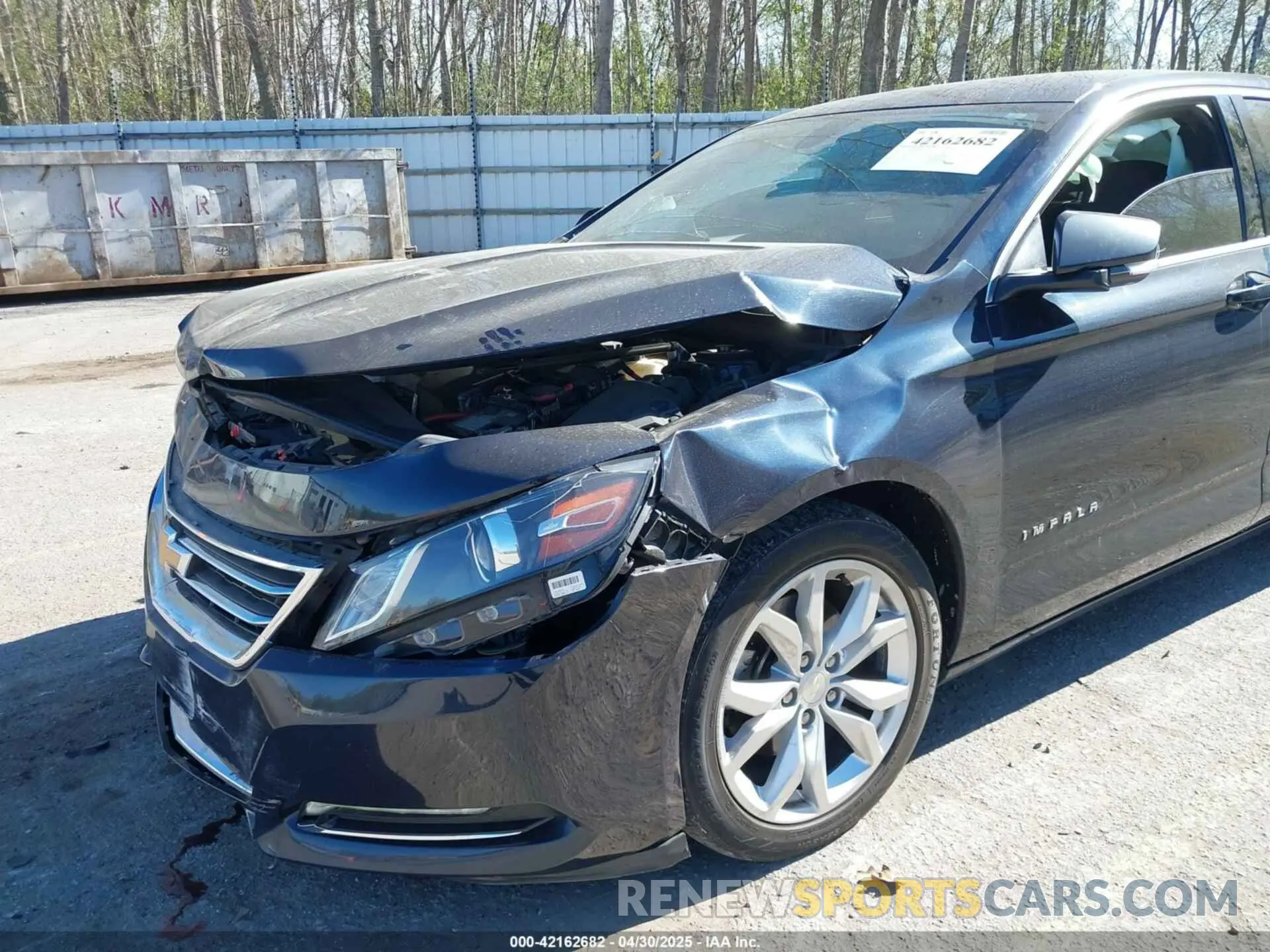 6 Photograph of a damaged car 2G11Z5SA1K9136782 CHEVROLET IMPALA 2019