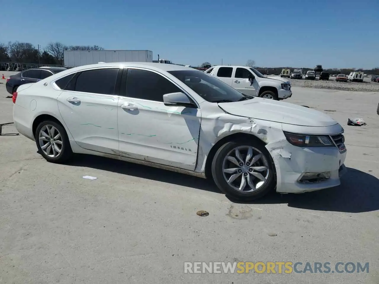 4 Photograph of a damaged car 2G11Z5SA2K9121000 CHEVROLET IMPALA 2019
