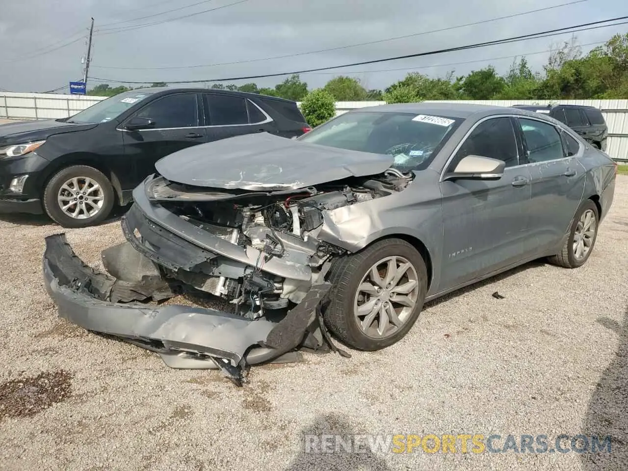 1 Photograph of a damaged car 2G11Z5SA2K9136788 CHEVROLET IMPALA 2019
