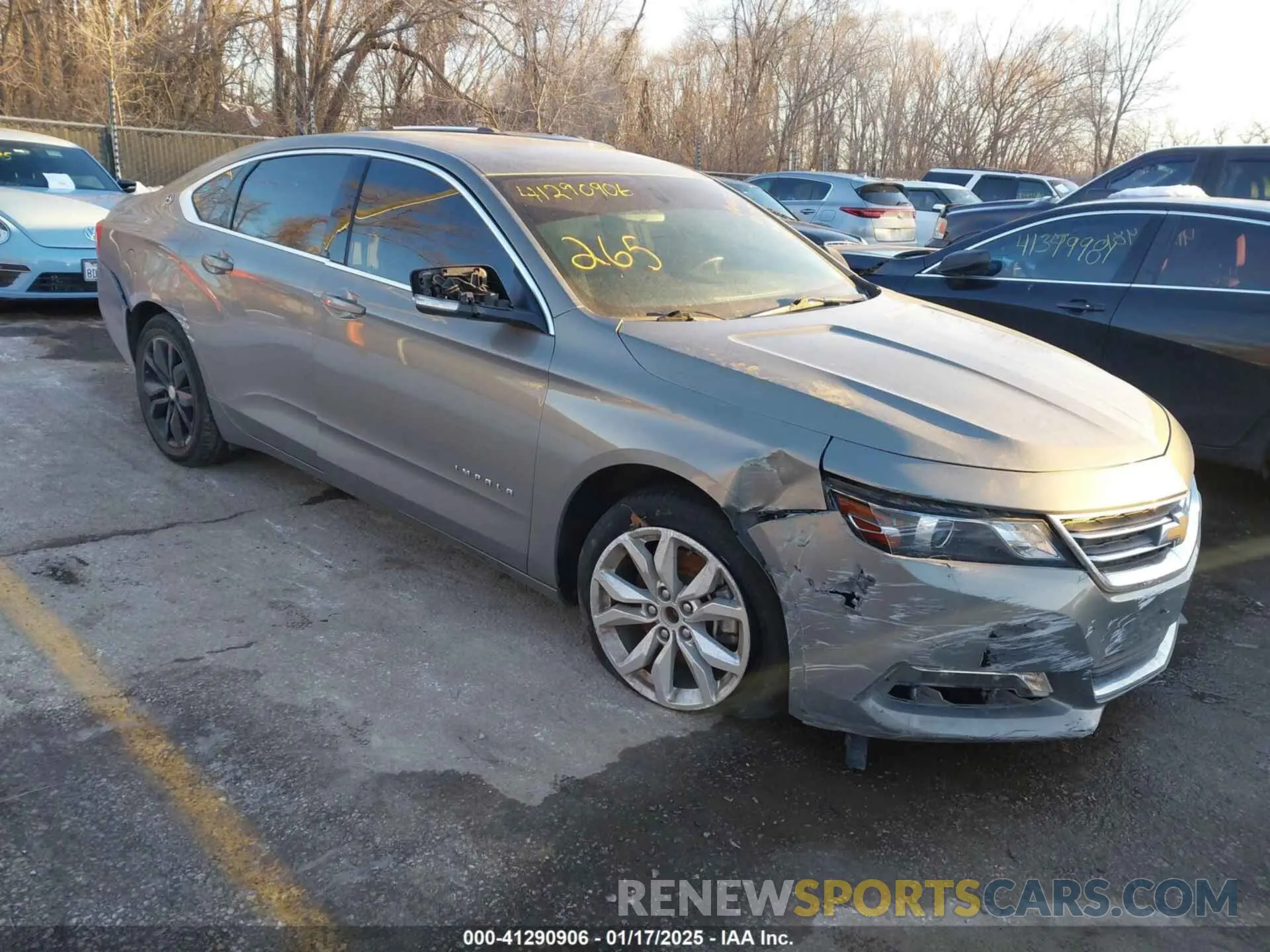 1 Photograph of a damaged car 2G11Z5SA2K9154109 CHEVROLET IMPALA 2019
