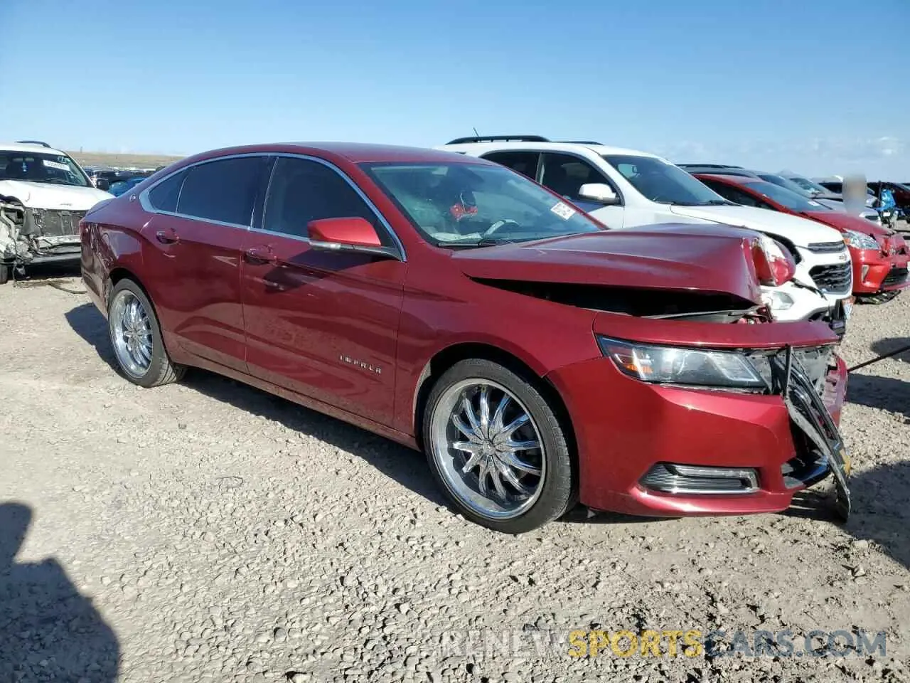 4 Photograph of a damaged car 2G11Z5SA3K9137478 CHEVROLET IMPALA 2019