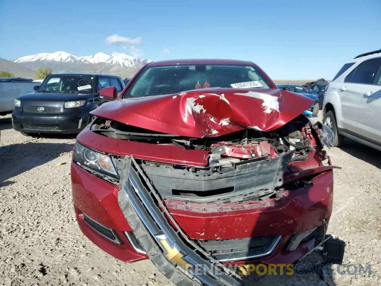 5 Photograph of a damaged car 2G11Z5SA3K9137478 CHEVROLET IMPALA 2019