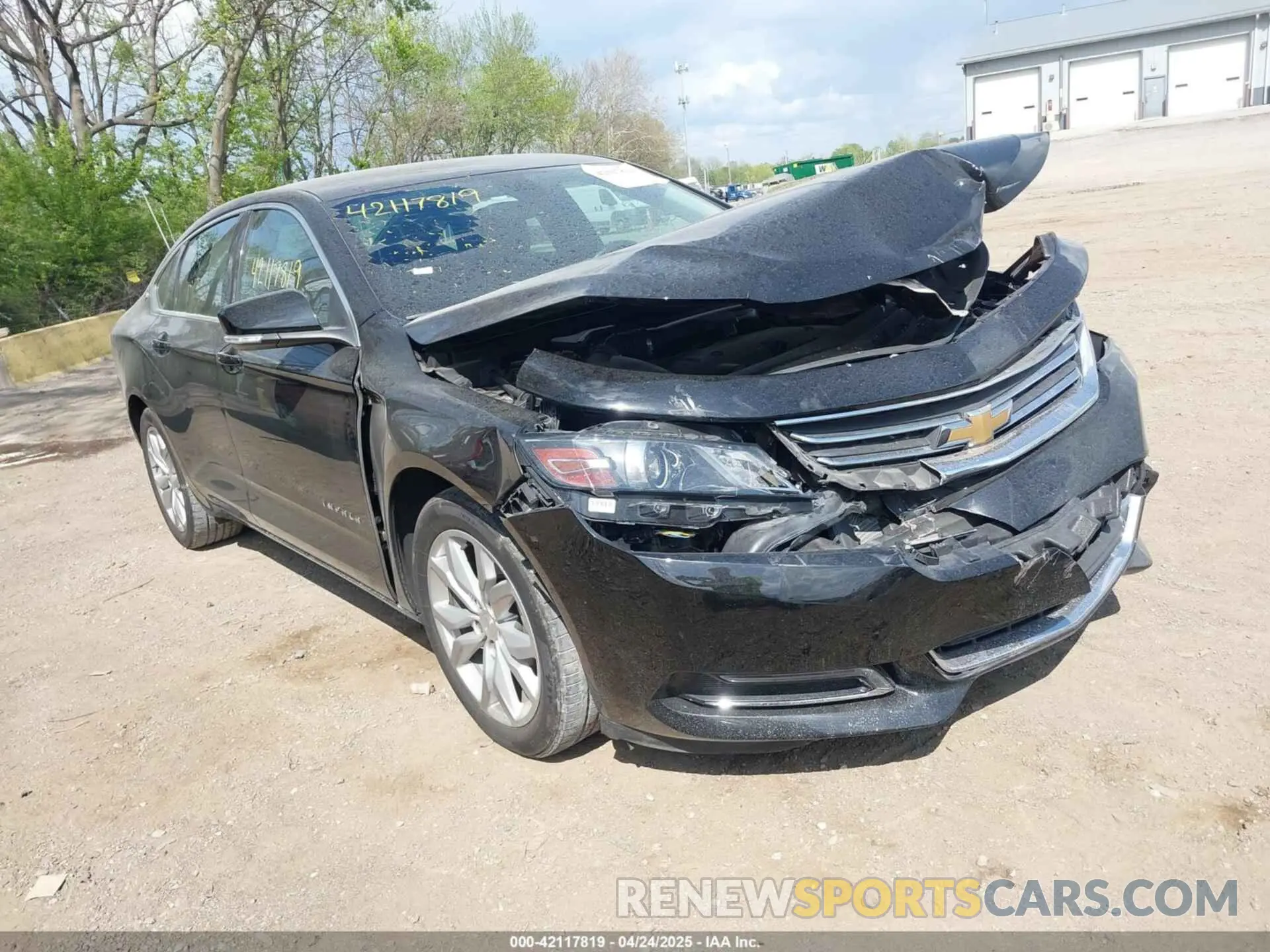 1 Photograph of a damaged car 2G11Z5SA3K9162008 CHEVROLET IMPALA 2019