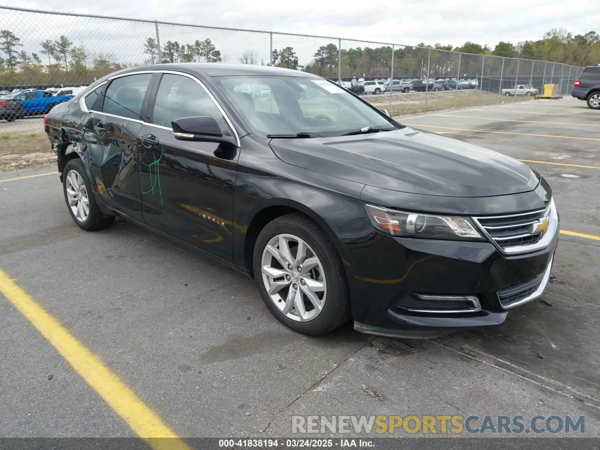 1 Photograph of a damaged car 2G11Z5SA4K9111486 CHEVROLET IMPALA 2019