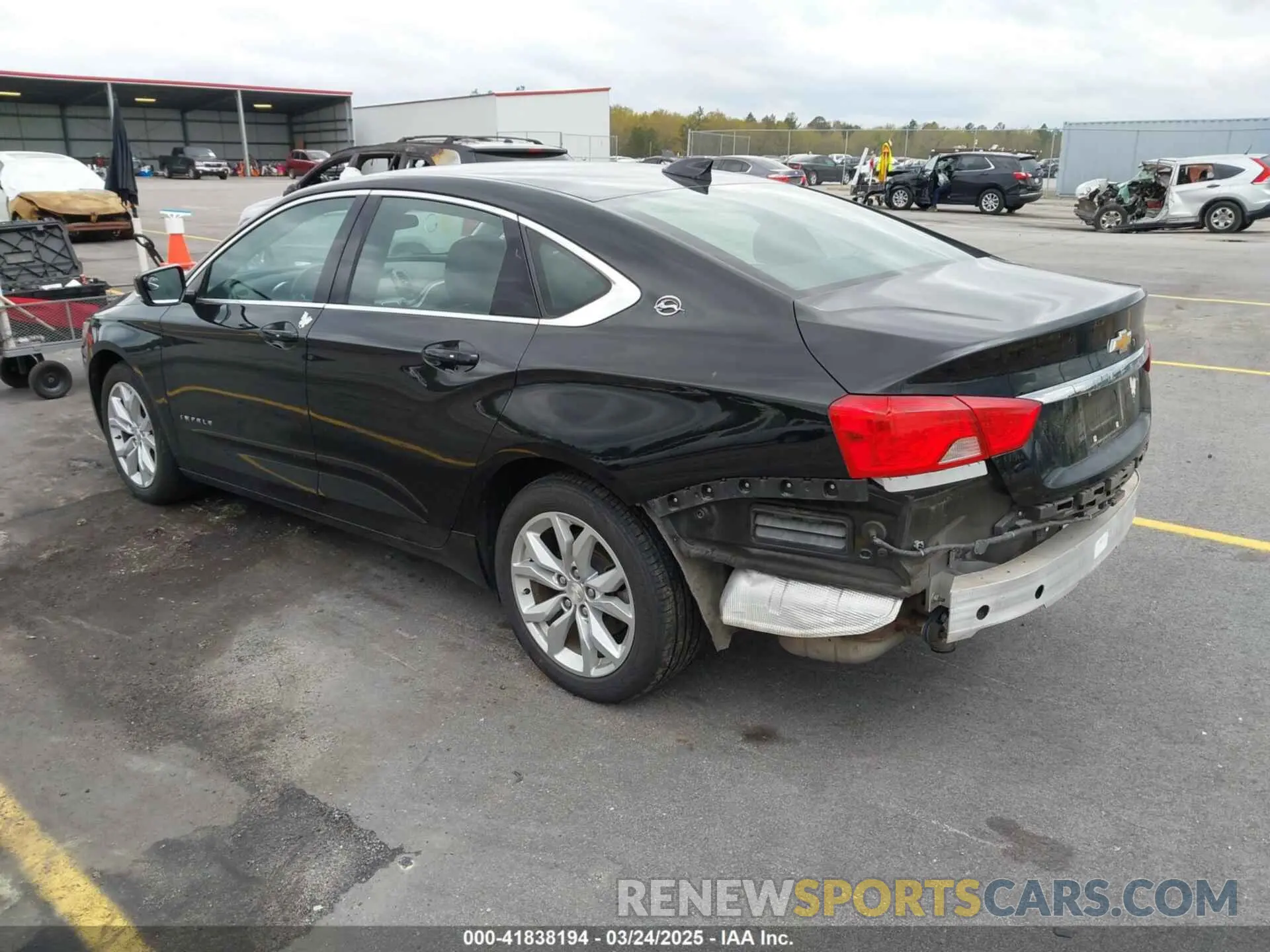 3 Photograph of a damaged car 2G11Z5SA4K9111486 CHEVROLET IMPALA 2019