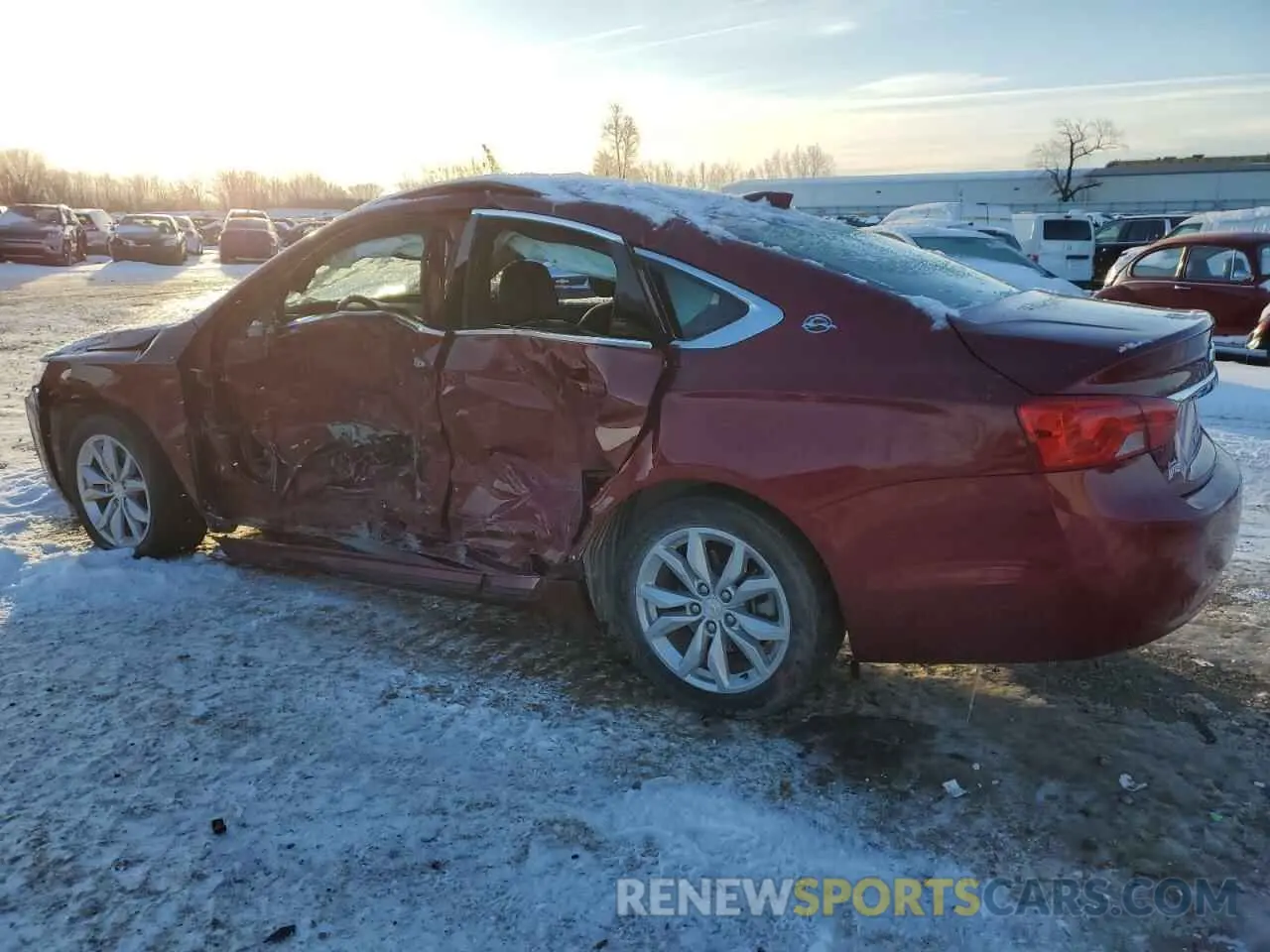 2 Photograph of a damaged car 2G11Z5SA5K9100951 CHEVROLET IMPALA 2019