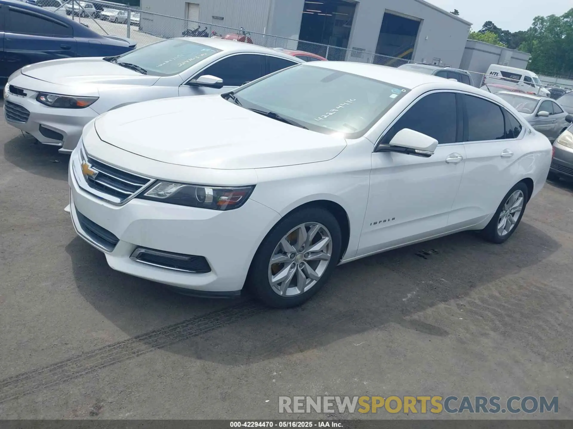 2 Photograph of a damaged car 2G11Z5SA5K9122979 CHEVROLET IMPALA 2019
