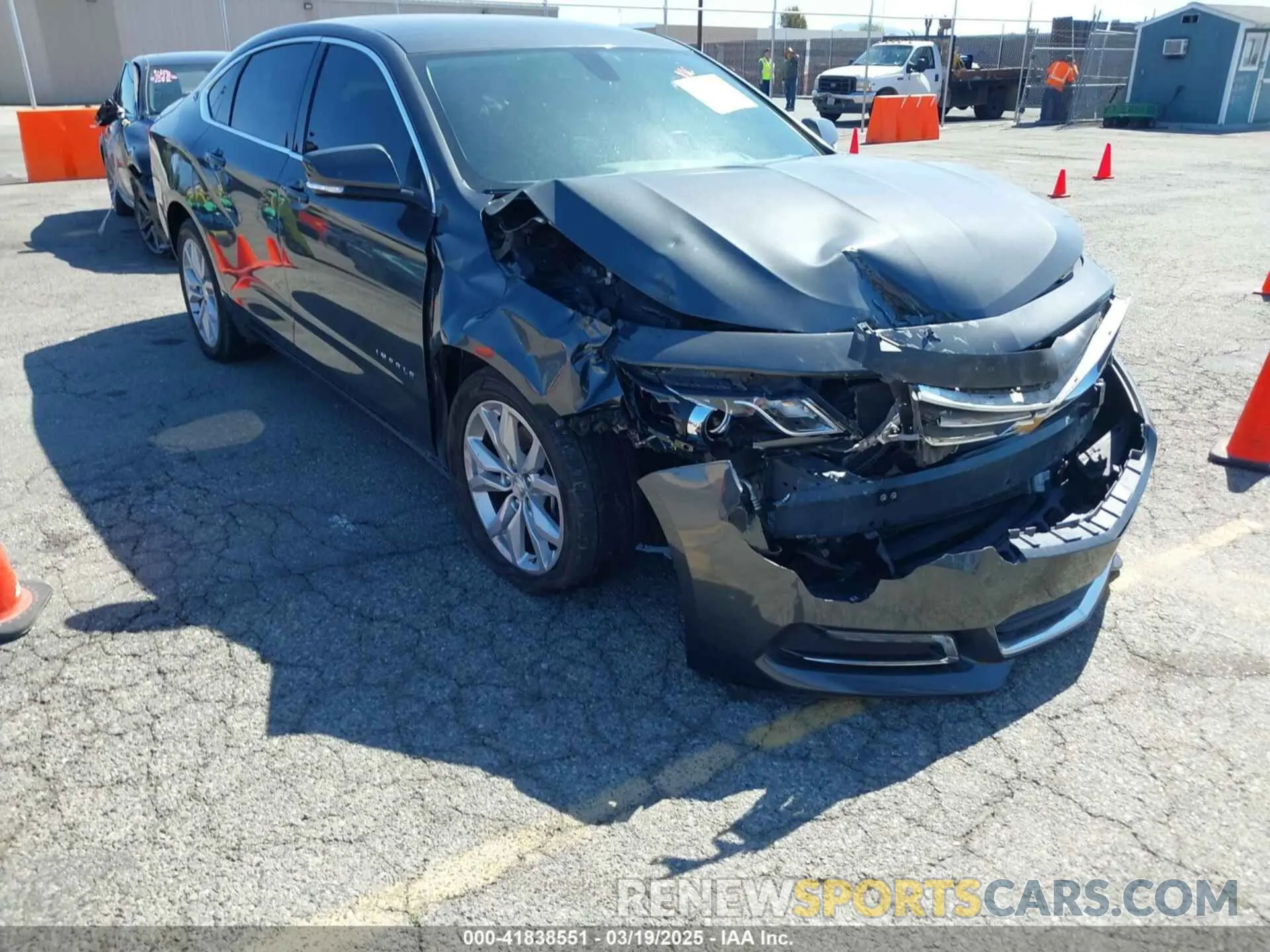 1 Photograph of a damaged car 2G11Z5SA5K9140737 CHEVROLET IMPALA 2019