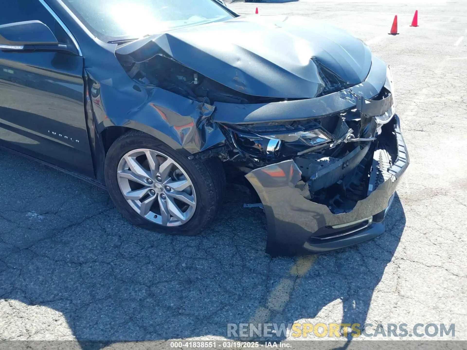 6 Photograph of a damaged car 2G11Z5SA5K9140737 CHEVROLET IMPALA 2019