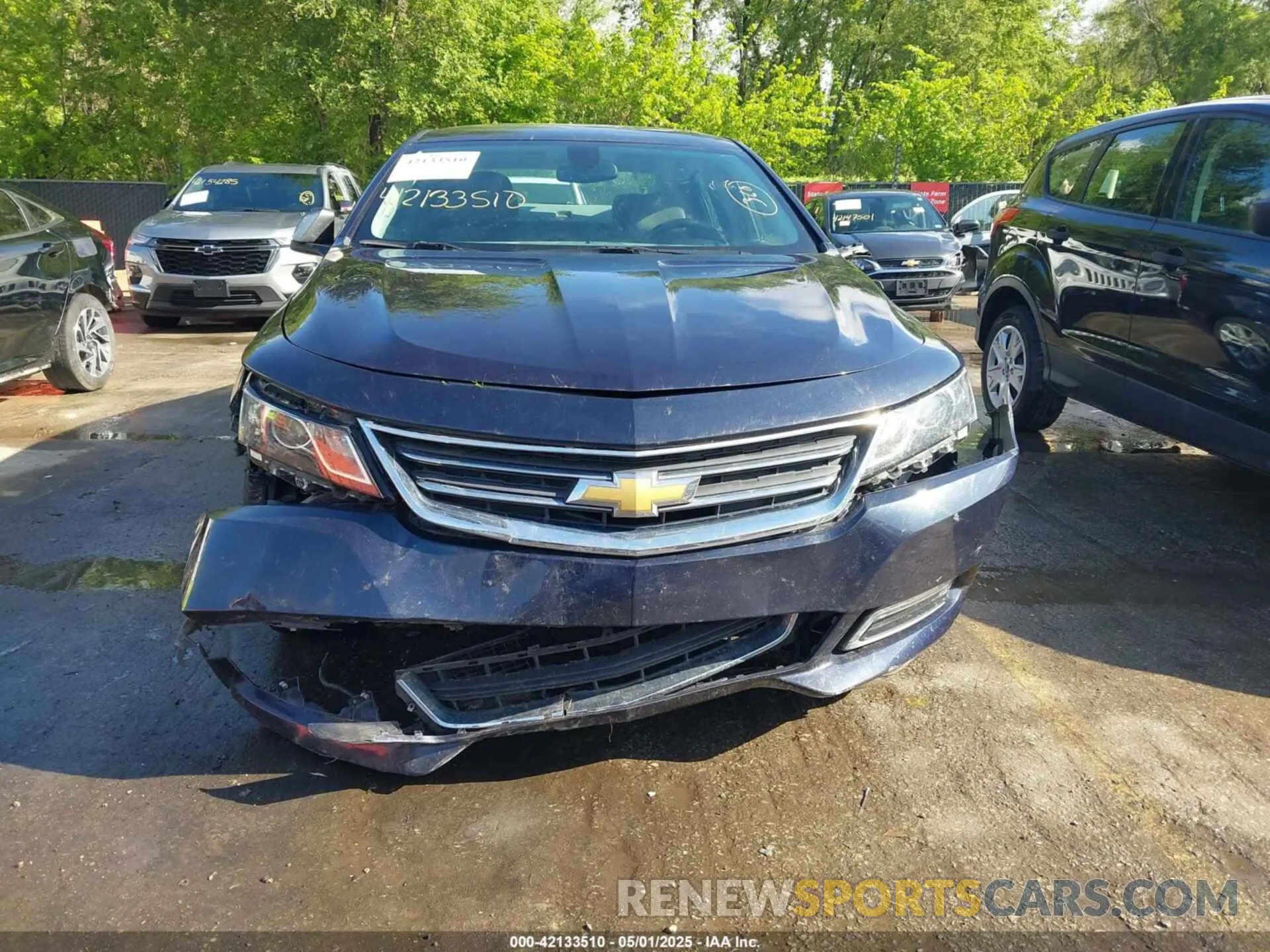 6 Photograph of a damaged car 2G11Z5SA6K9115152 CHEVROLET IMPALA 2019