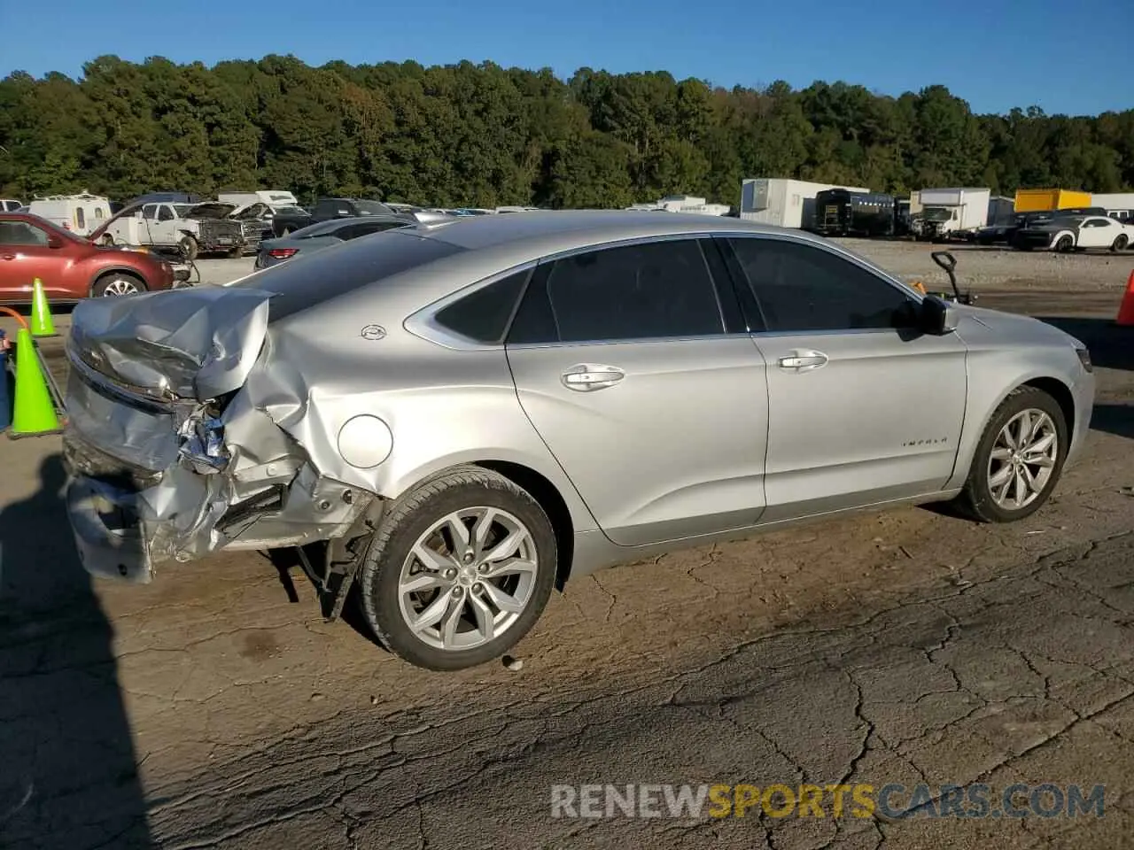 3 Photograph of a damaged car 2G11Z5SA7K9143381 CHEVROLET IMPALA 2019