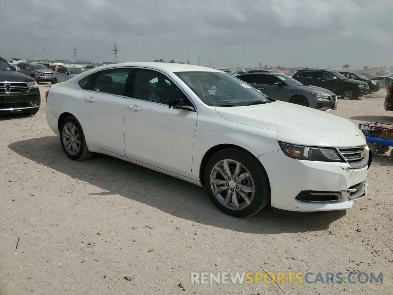 4 Photograph of a damaged car 2G11Z5SA8K9141493 CHEVROLET IMPALA 2019