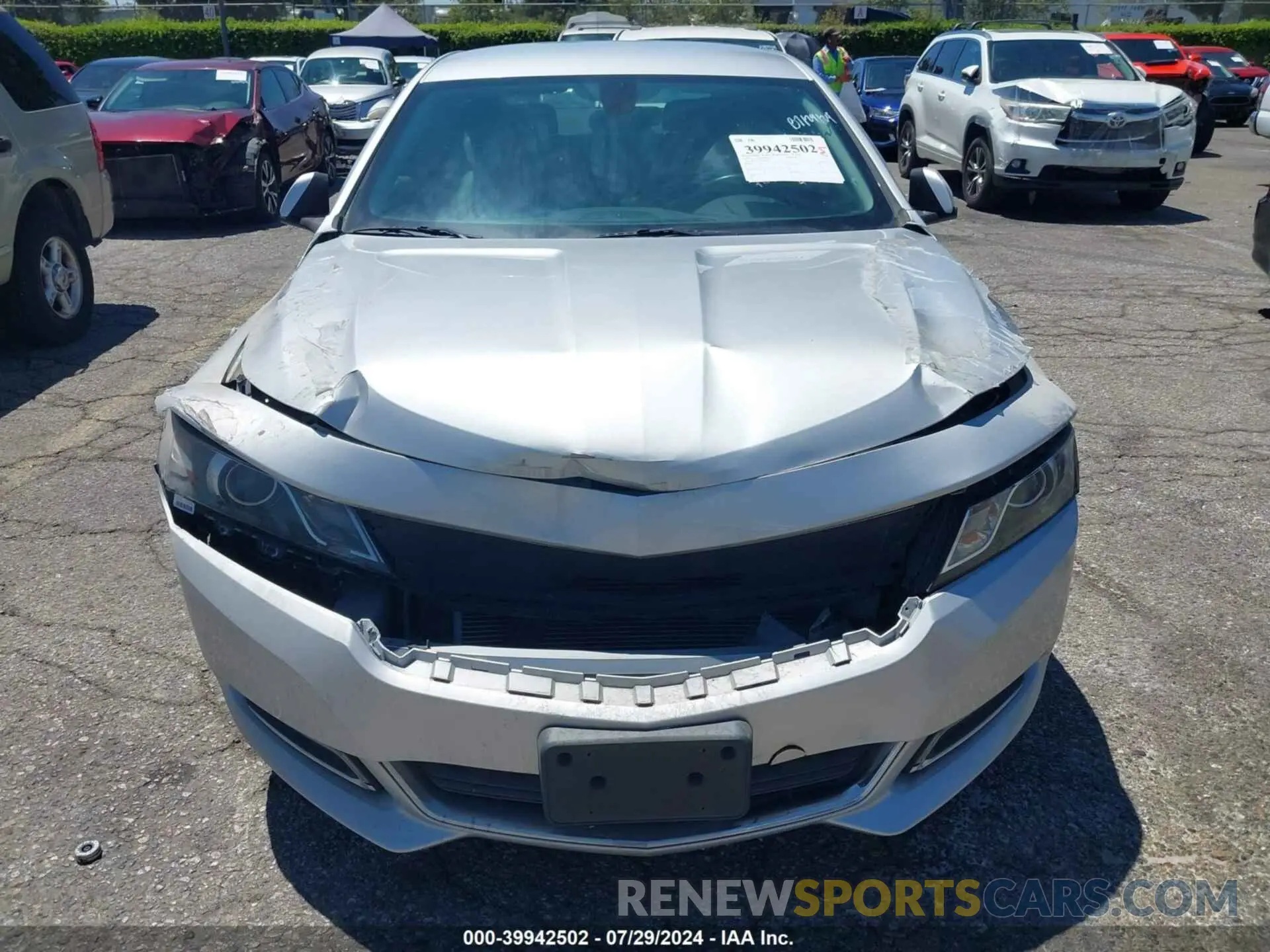 12 Photograph of a damaged car 2G11Z5SA8K9147892 CHEVROLET IMPALA 2019