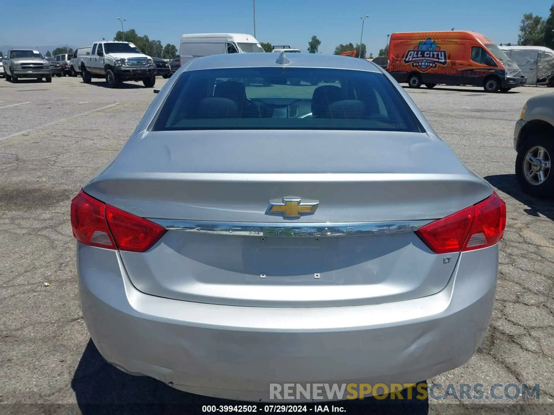 16 Photograph of a damaged car 2G11Z5SA8K9147892 CHEVROLET IMPALA 2019