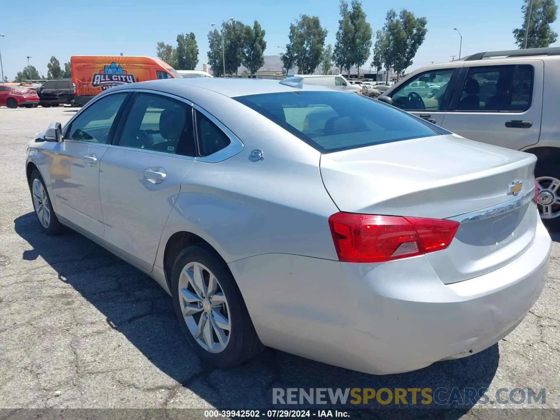 3 Photograph of a damaged car 2G11Z5SA8K9147892 CHEVROLET IMPALA 2019