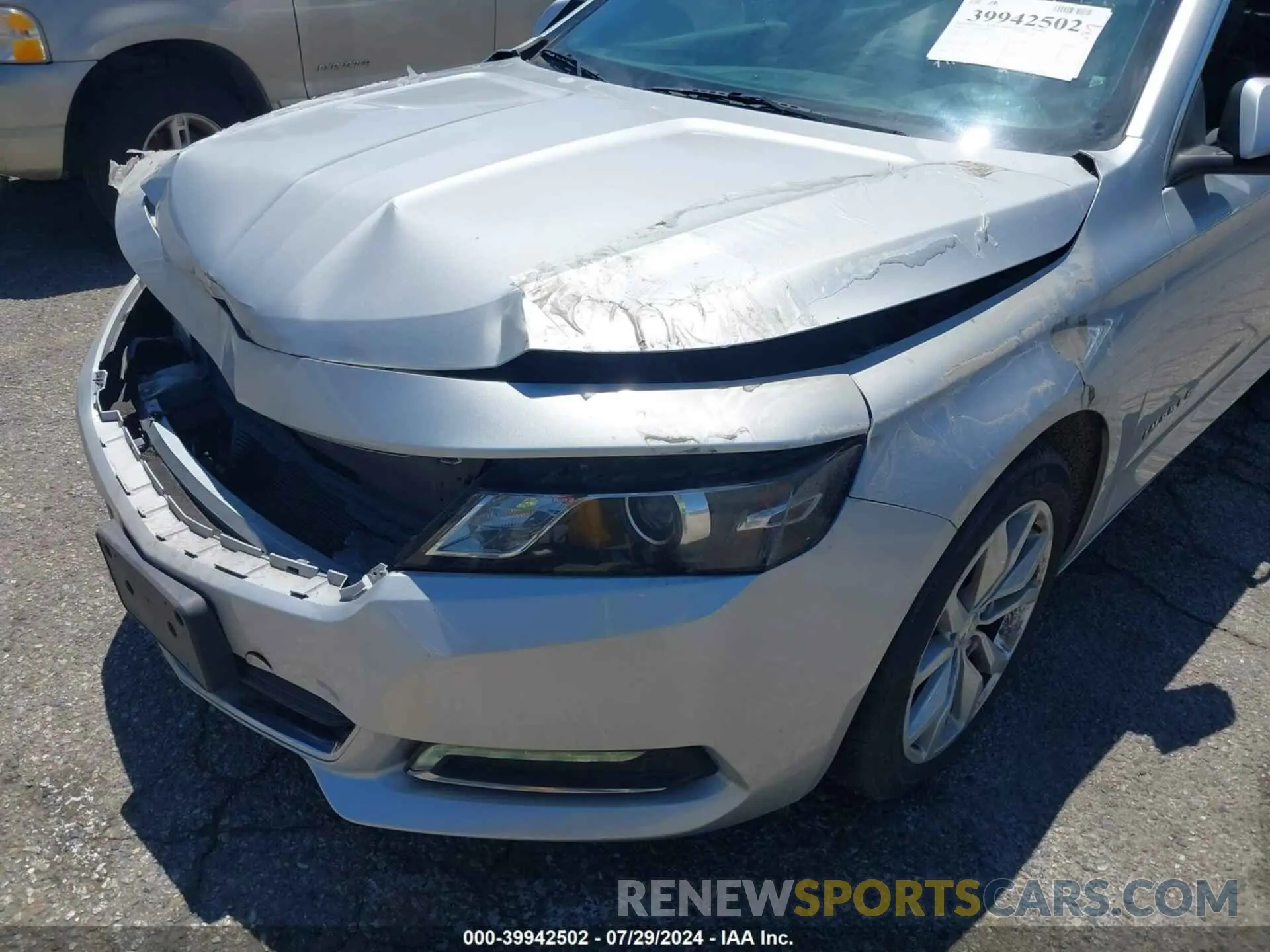 6 Photograph of a damaged car 2G11Z5SA8K9147892 CHEVROLET IMPALA 2019