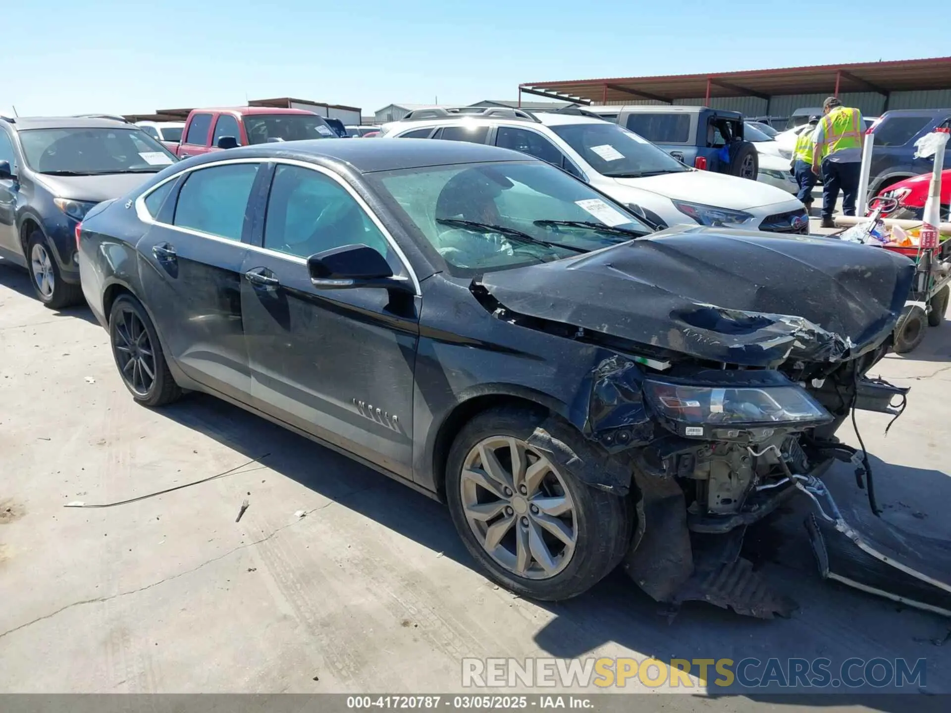 1 Photograph of a damaged car 2G11Z5SA9K9124069 CHEVROLET IMPALA 2019