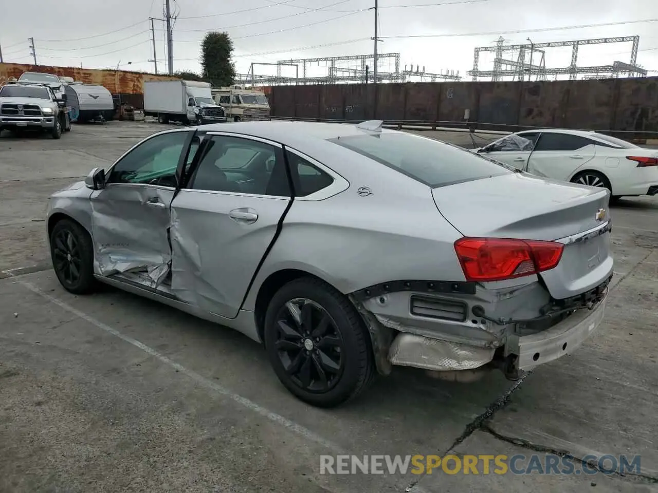2 Photograph of a damaged car 2G11Z5SA9K9124072 CHEVROLET IMPALA 2019