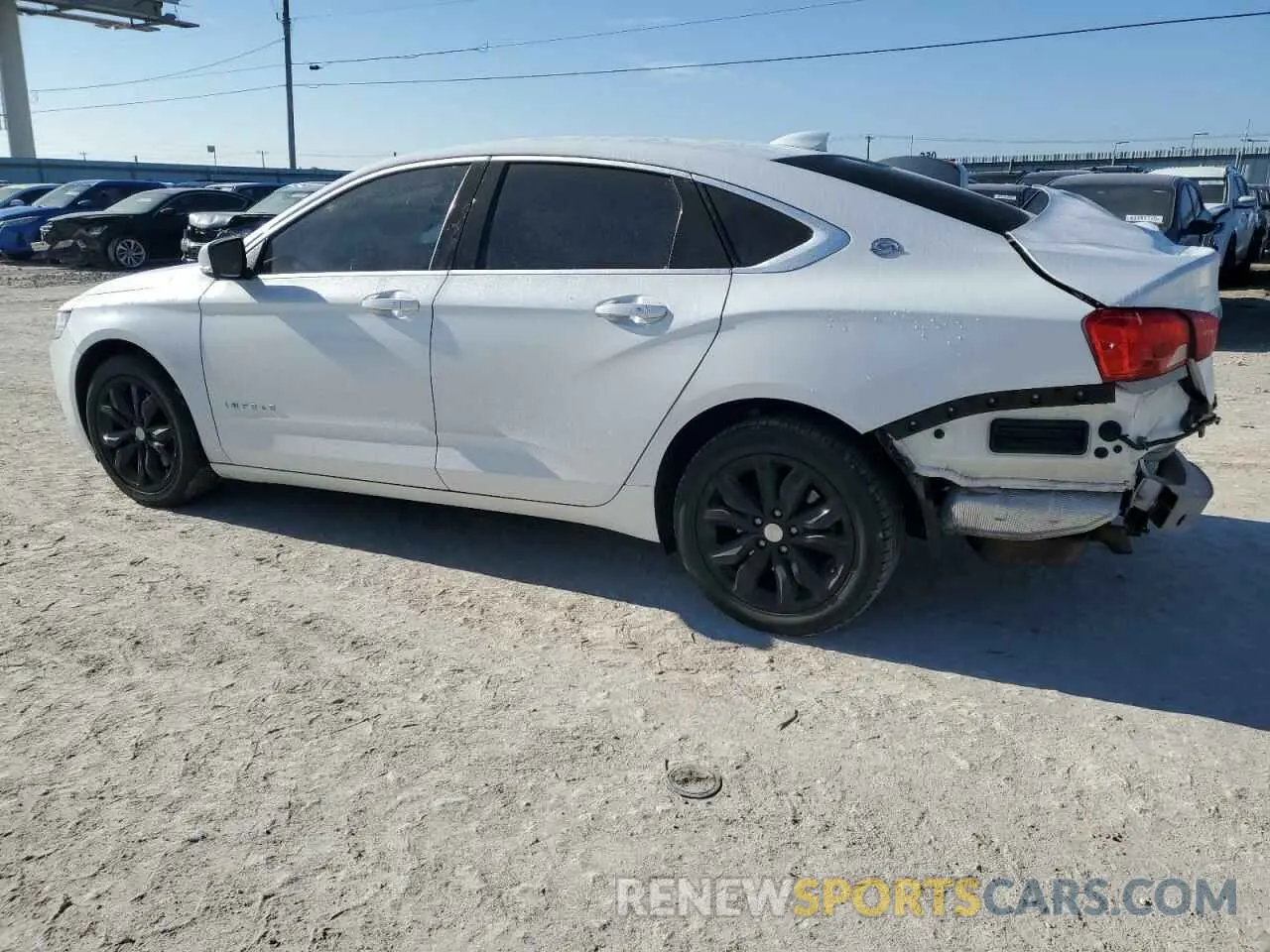 2 Photograph of a damaged car 2G11Z5SA9K9133256 CHEVROLET IMPALA 2019