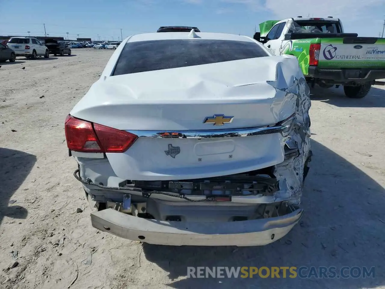 6 Photograph of a damaged car 2G11Z5SA9K9133256 CHEVROLET IMPALA 2019