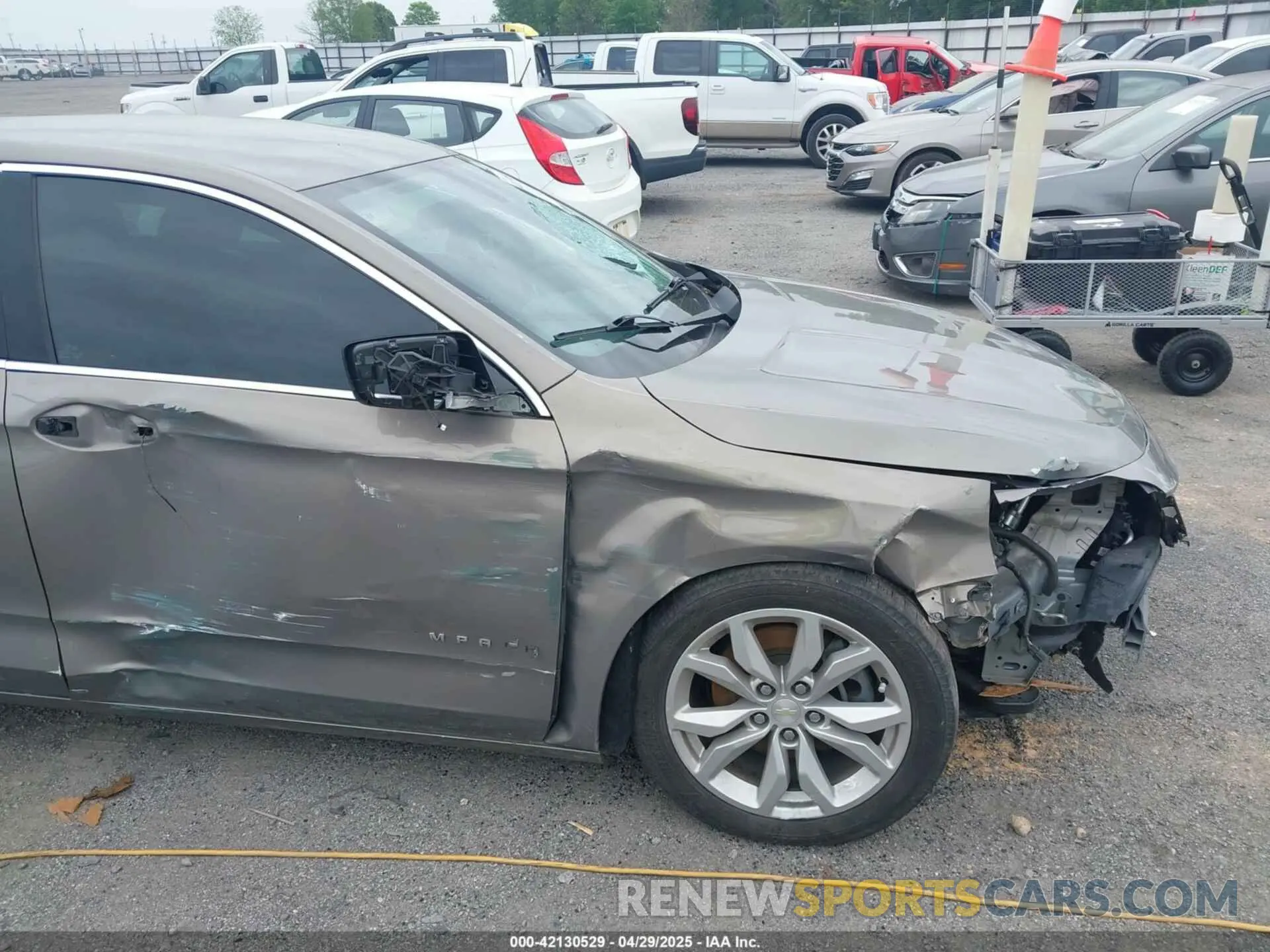 16 Photograph of a damaged car 2G11Z5SA9K9144063 CHEVROLET IMPALA 2019
